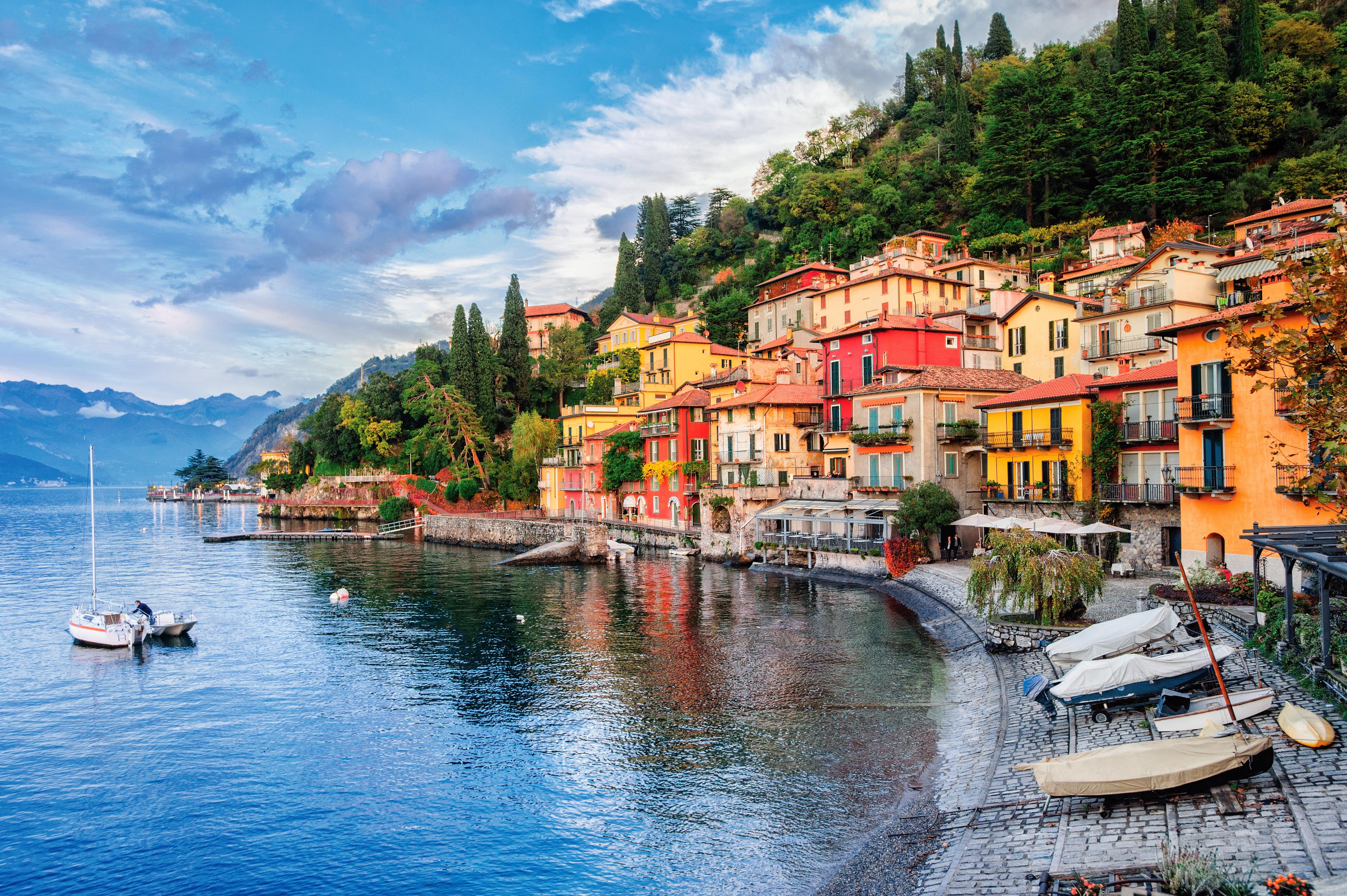 4118x2740 4K Lake Como Wallpaper and Background Image