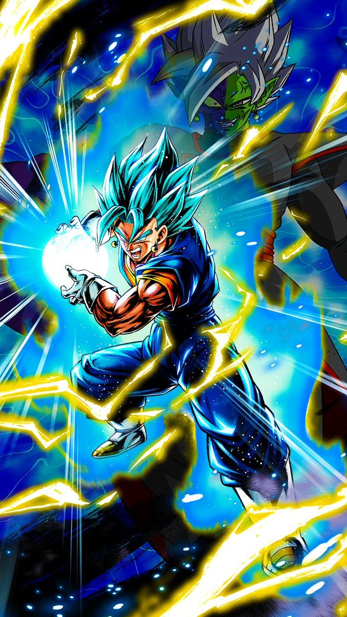675x1200 John Limited Super Saiyan God SS Vegito Character Image + 4K PC Wallpaper + 4K Phone Wallpaper #DBLegends #DragonBallLegends #VegitoBlue