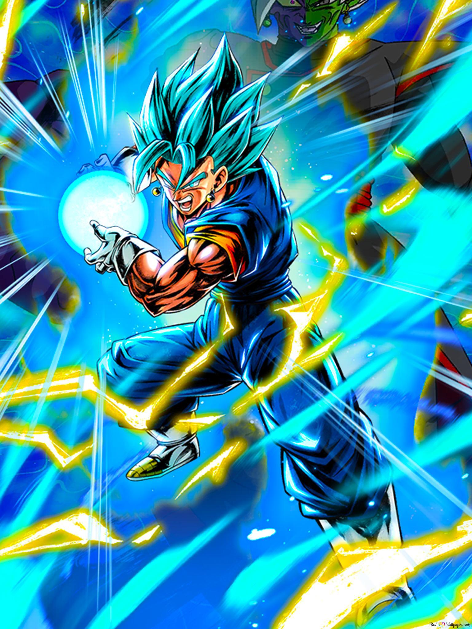 1536x2048 Vegito Blue Super Vegito Blue [Dragon Ball Super] Art From Dragon Ball Legends (Android IPhone) 2K Wallpaper Download