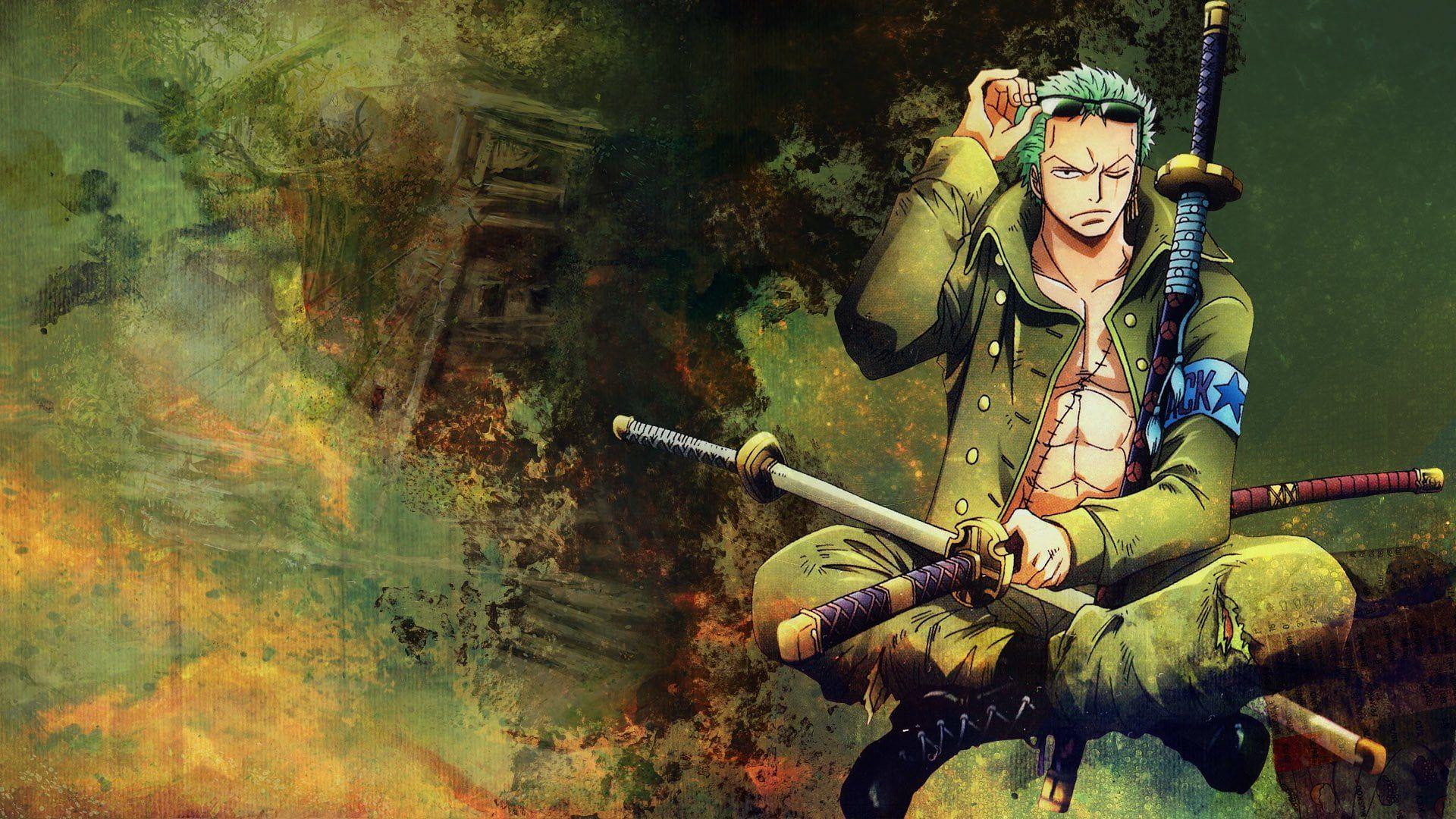 1920x1080 One Piece Ronoroa Zoro wallpaper #Anime One Piece Zoro Roronoa P # wallpaper #hdwallpaper #desktop. Zoro one piece, Roronoa zoro, Zoro