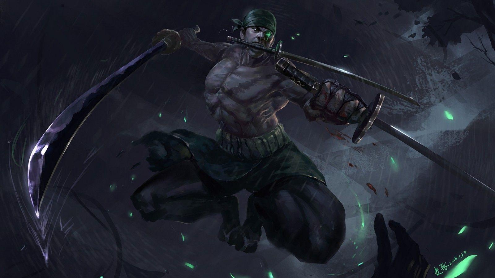 1600x900 One Piece Zoro Wallpaper