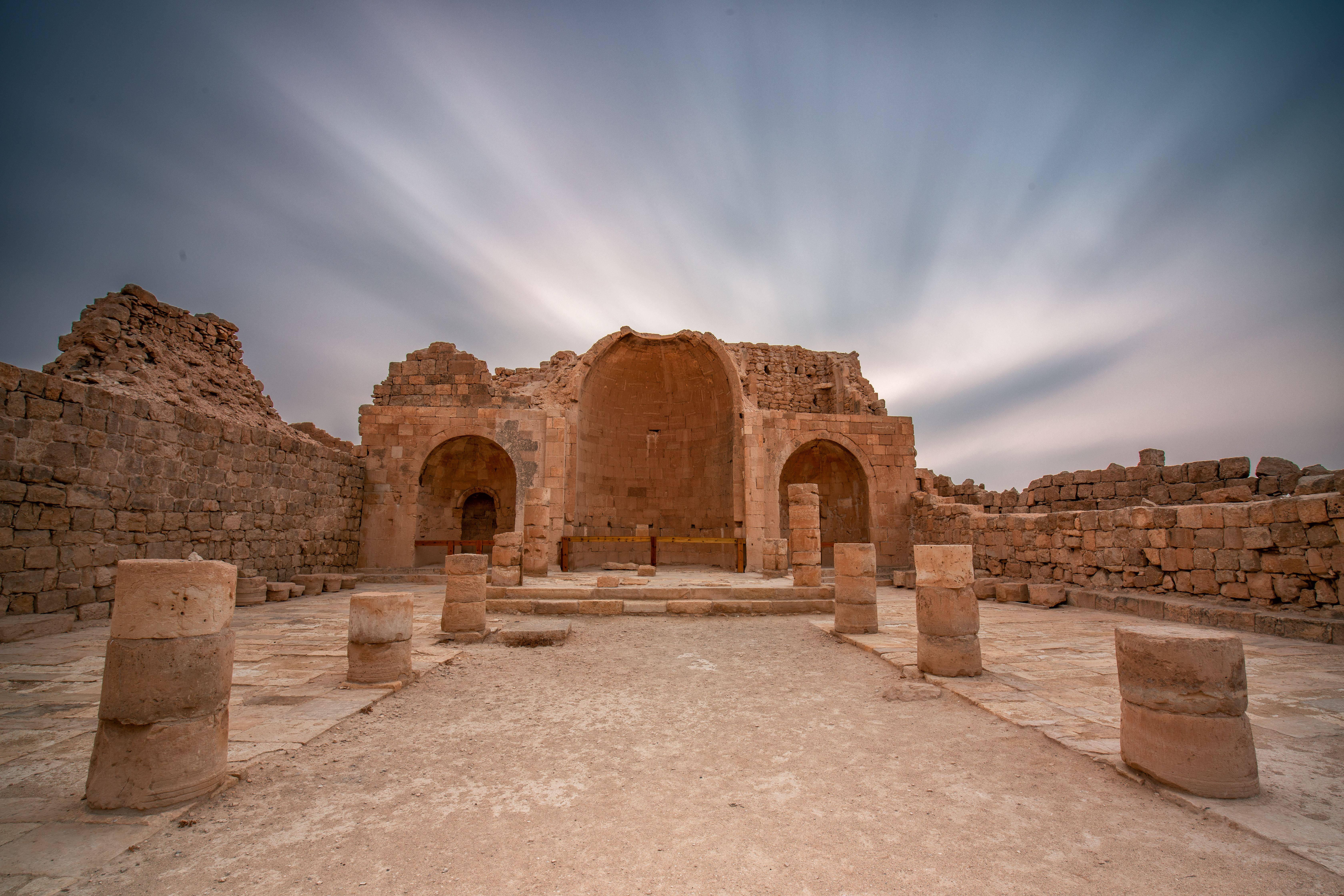 6720x4480 Download Israel Shivta Ancient City Wallpaper