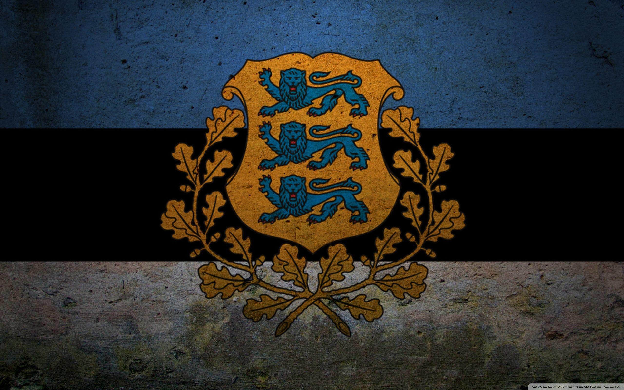 2560x1600 Estonia Flag Wallpaper