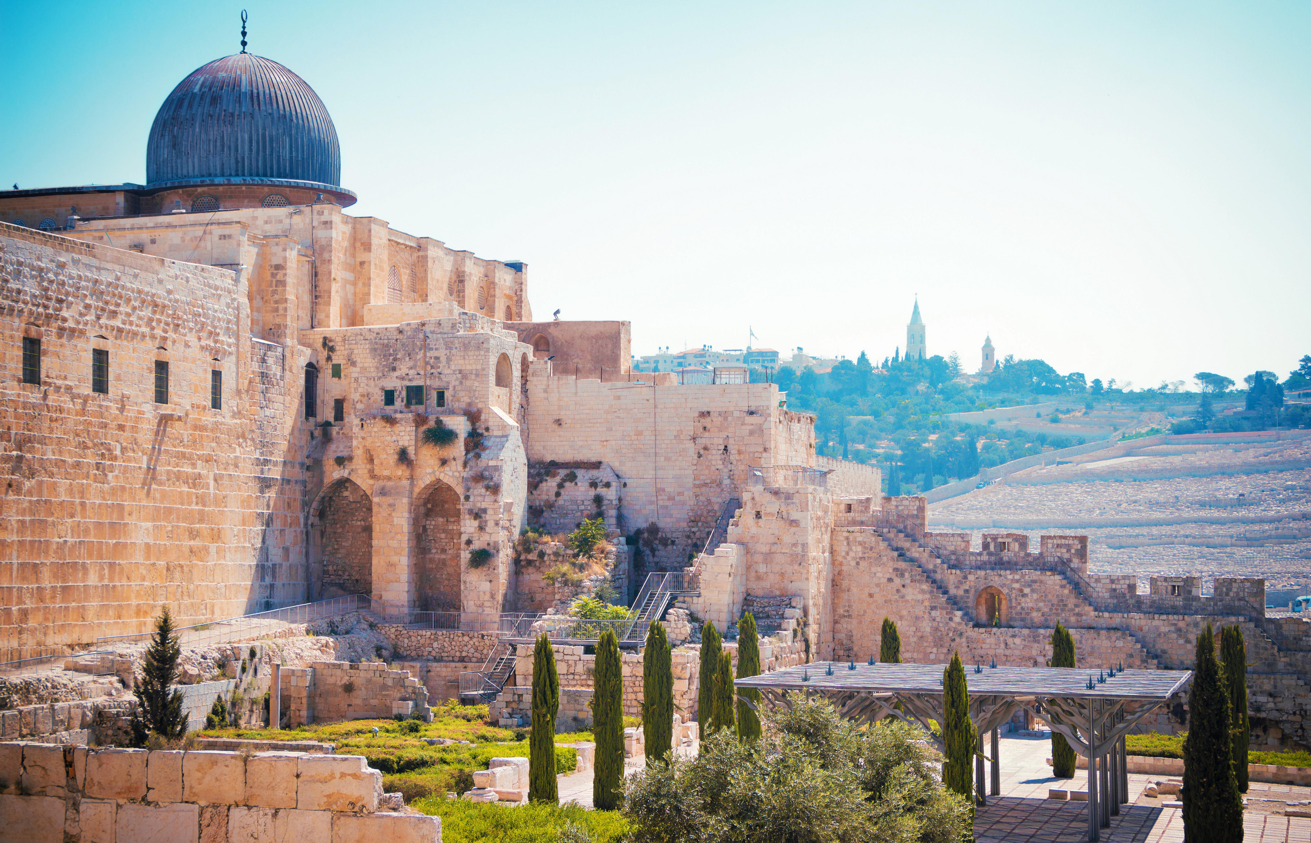 5450x3504 4K, 5K, Jerusalem, Israel, Temples, HD