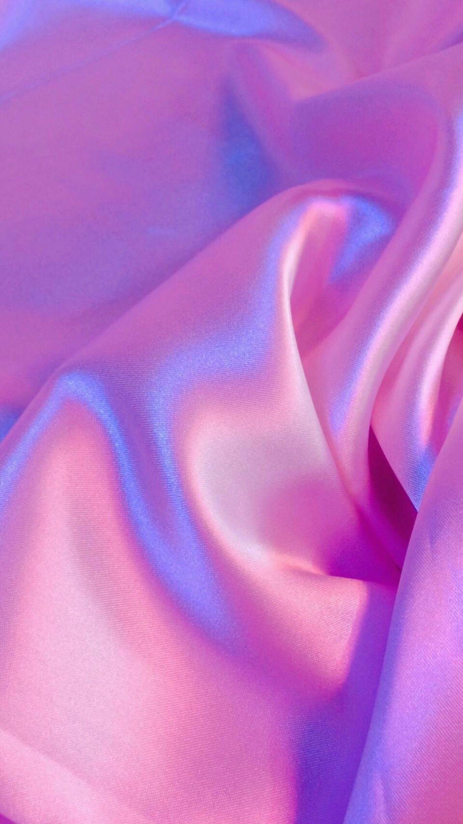 1600x2845 Aesthetic Pink Silk Wallpaper