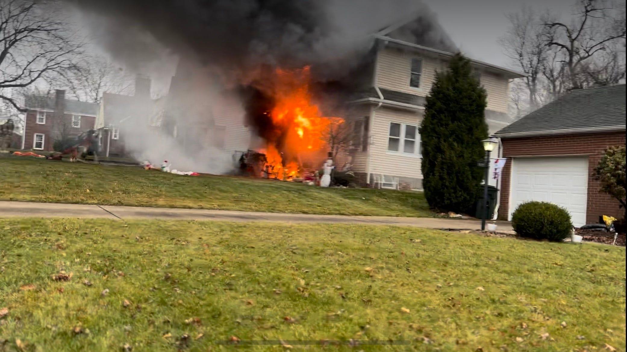 2082x1170 Three escape burning home at 1202 24th Street NE in Canton