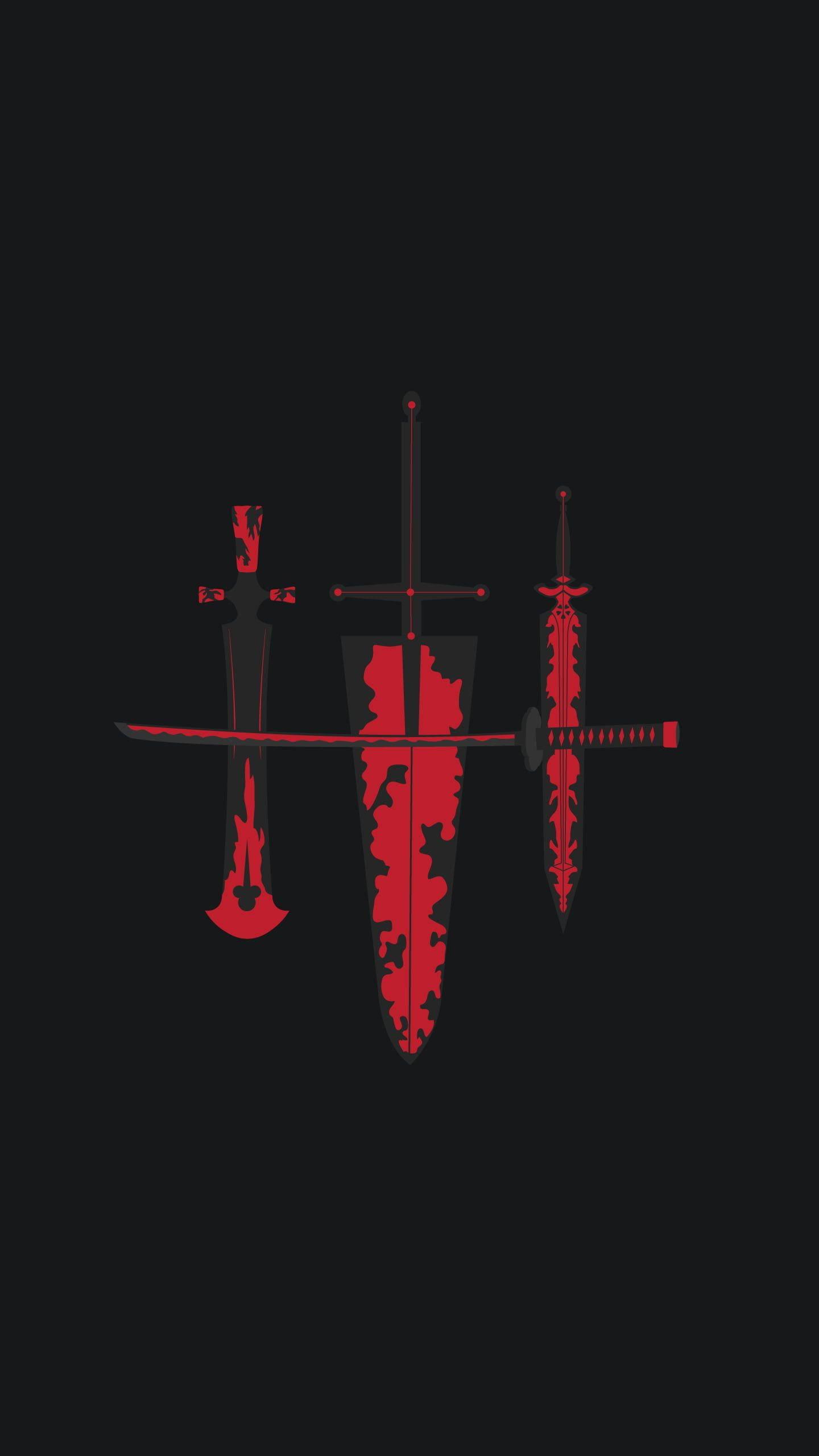 1440x2560 Download Swords Of Asta Aesthetic Anime iPhone Wallpaper