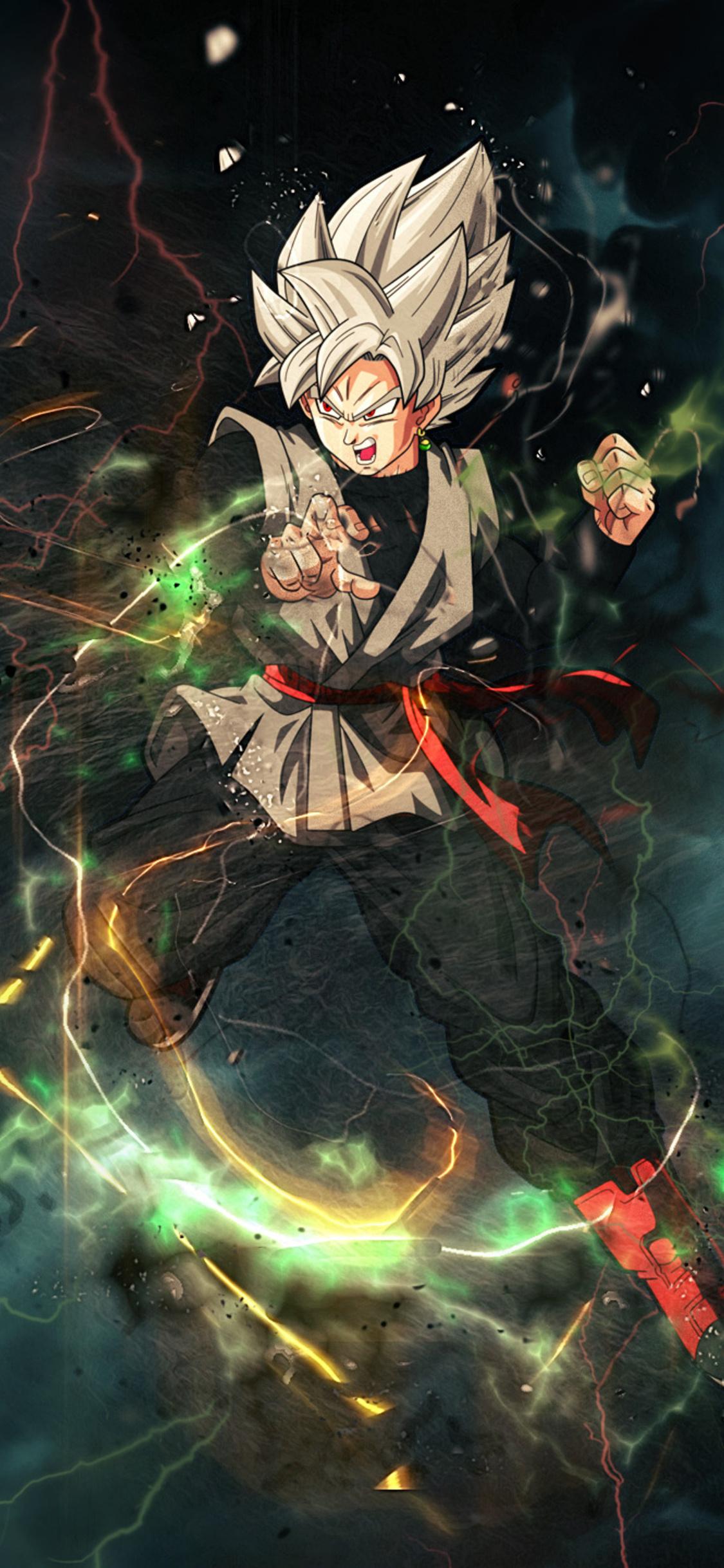 1125x2436 Black Goku Dragon Ball Super Anime iPhone XS, iPhone iPhone X HD 4k Wallpaper, Image, Background, Photo and Picture