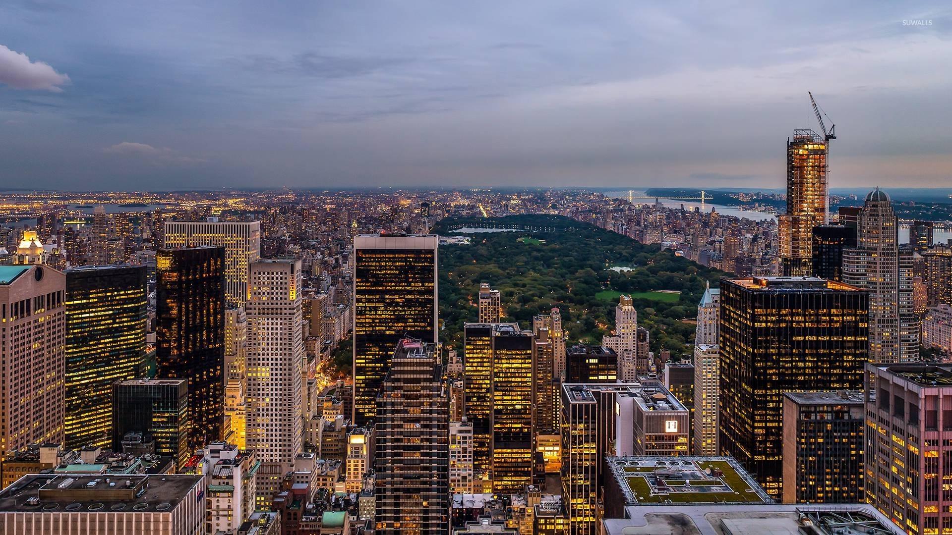 1920x1080 Rockefeller Center, New York City wallpaper wallpaper