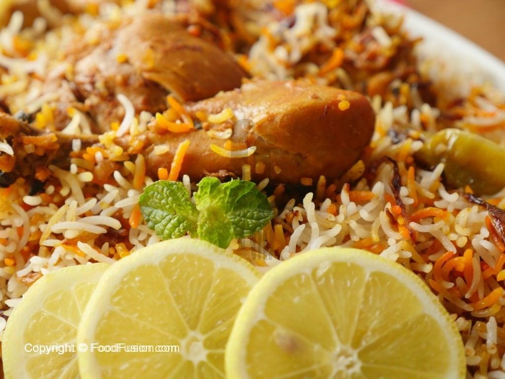 1024x768 Smokey Chicken Biryani