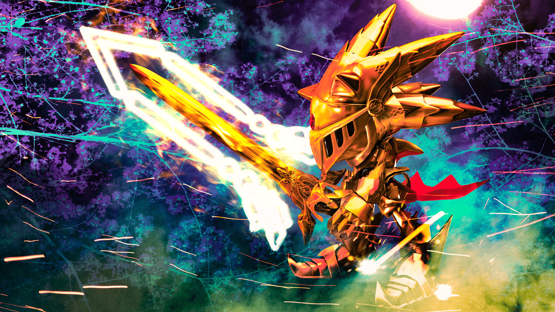 1920x1080 Super Sonic Knight By Light Rock