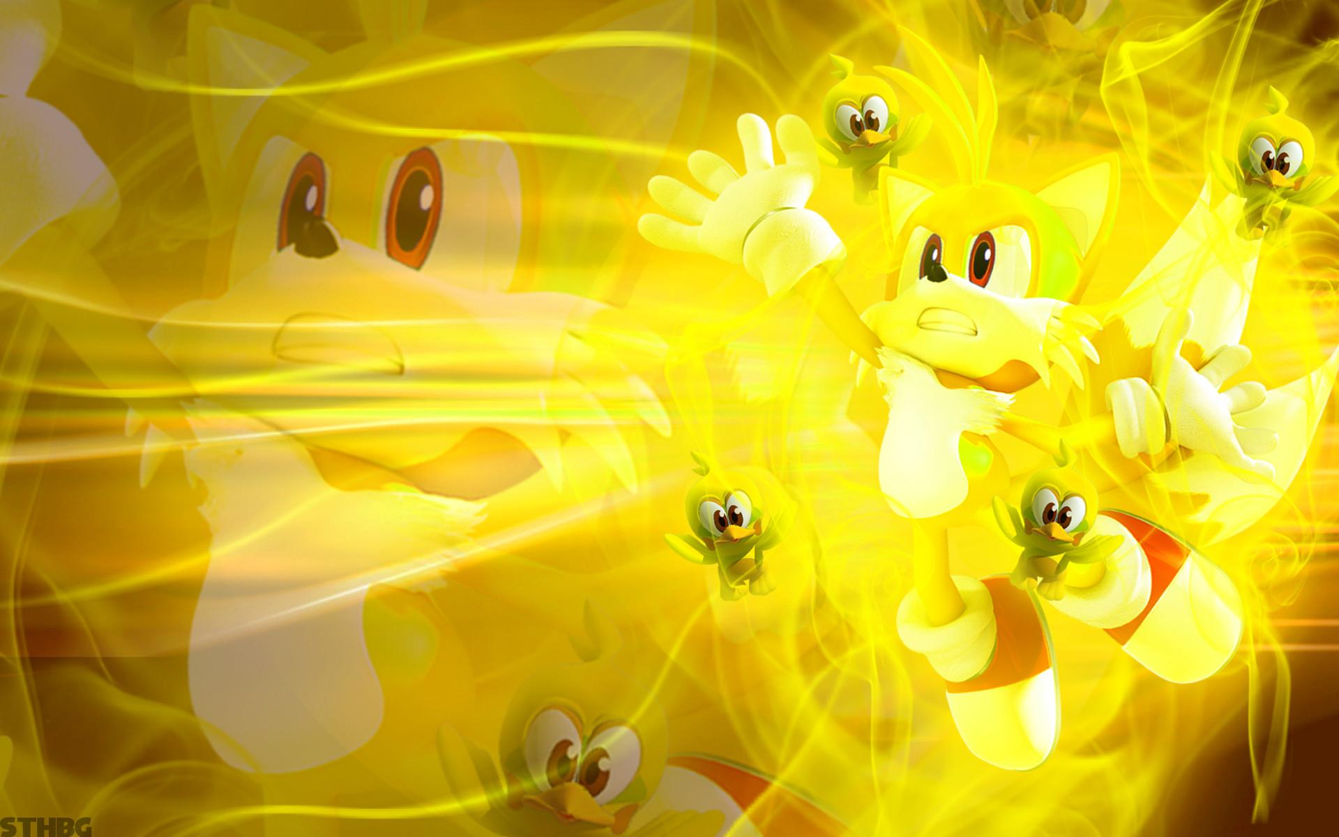1920x1200 Super Sonic Wallpaper