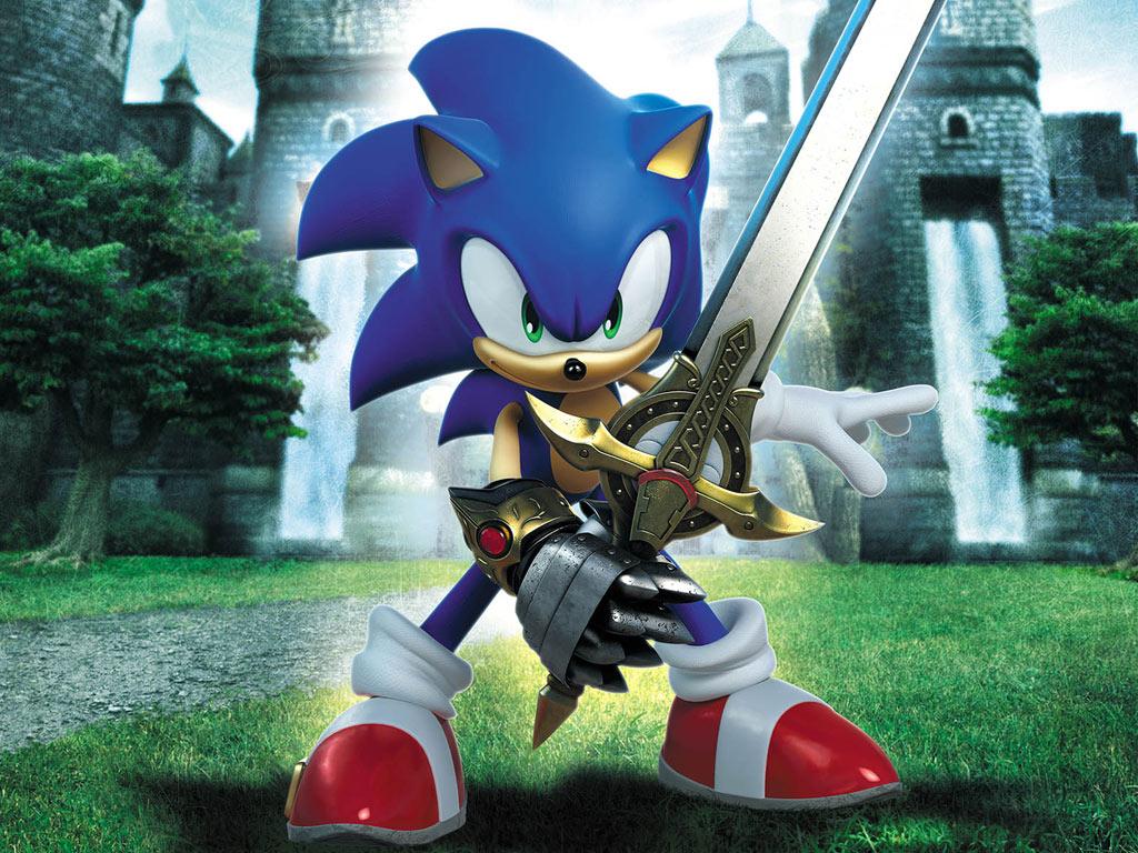 1024x768 Sonic Black Knight Wallpaper