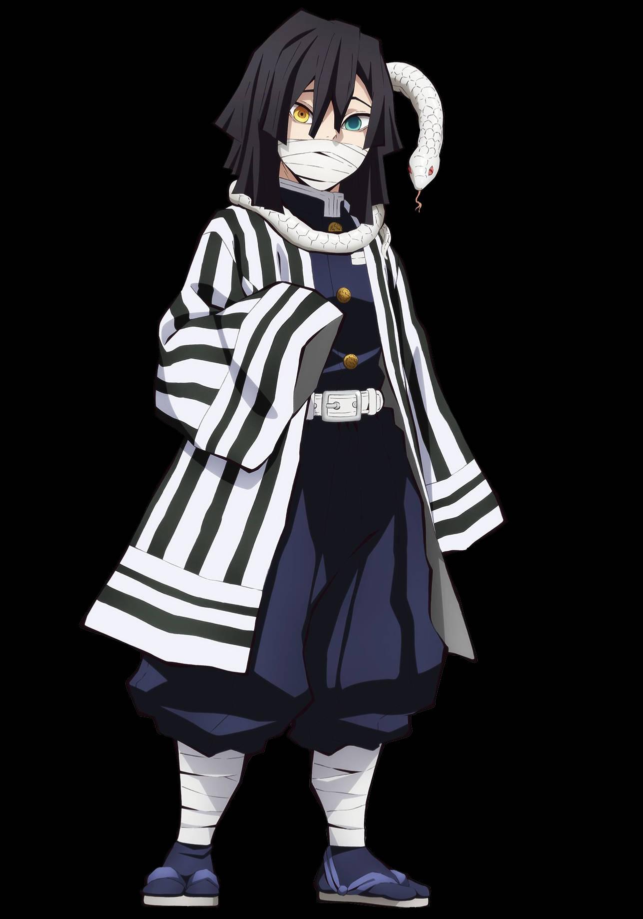 1287x1839 Download Obanai Iguro Graphic Art Wallpaper