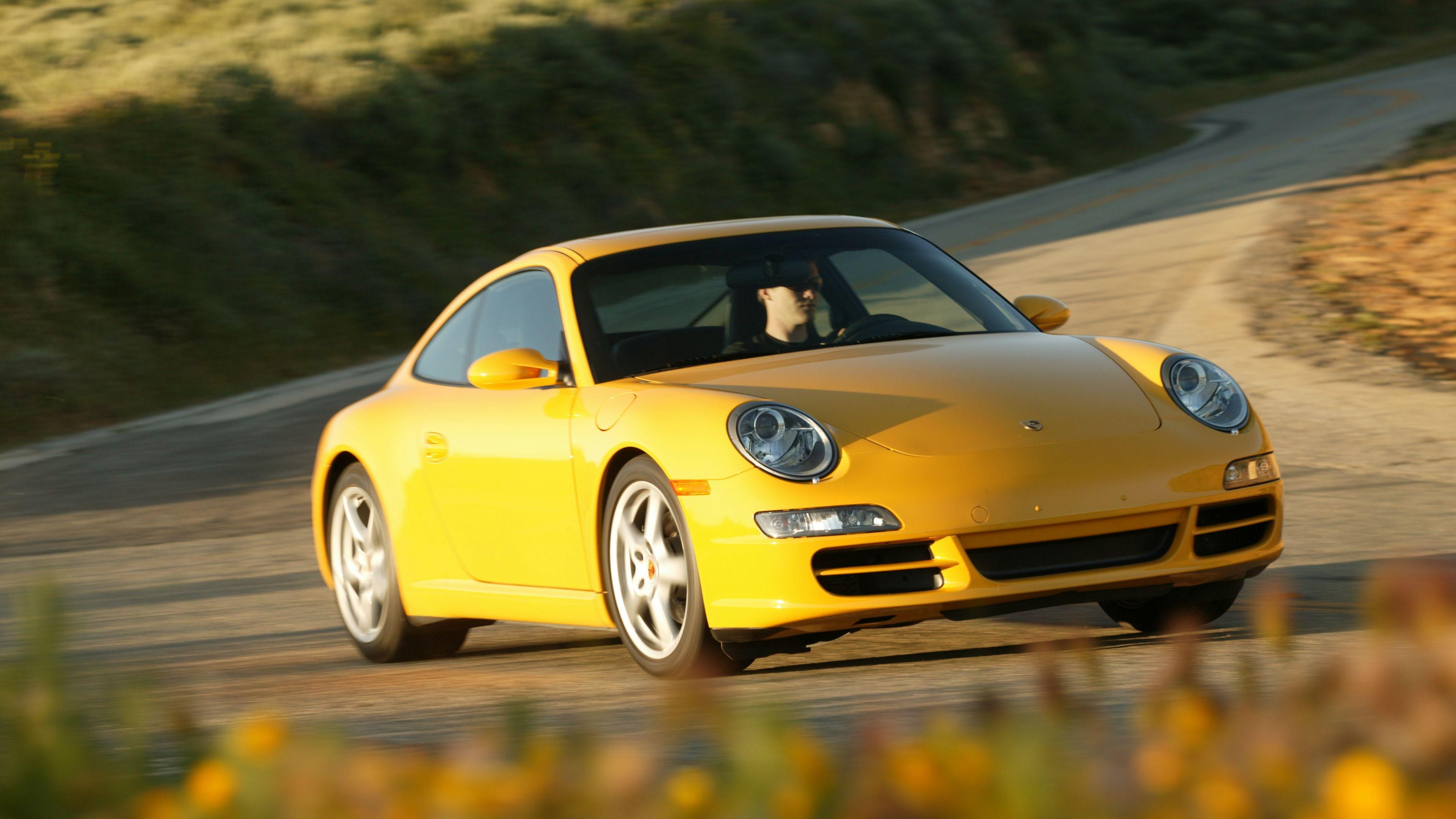 3840x2160 Download 3840x2160 Wallpaper Yellow, Porsche, Porsche 911 Gt2