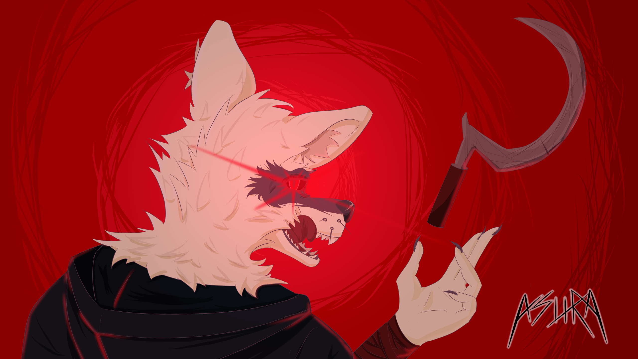2560x1440 Death from Puss in boots by Asura_Dis - Fur Affinity [dot] net