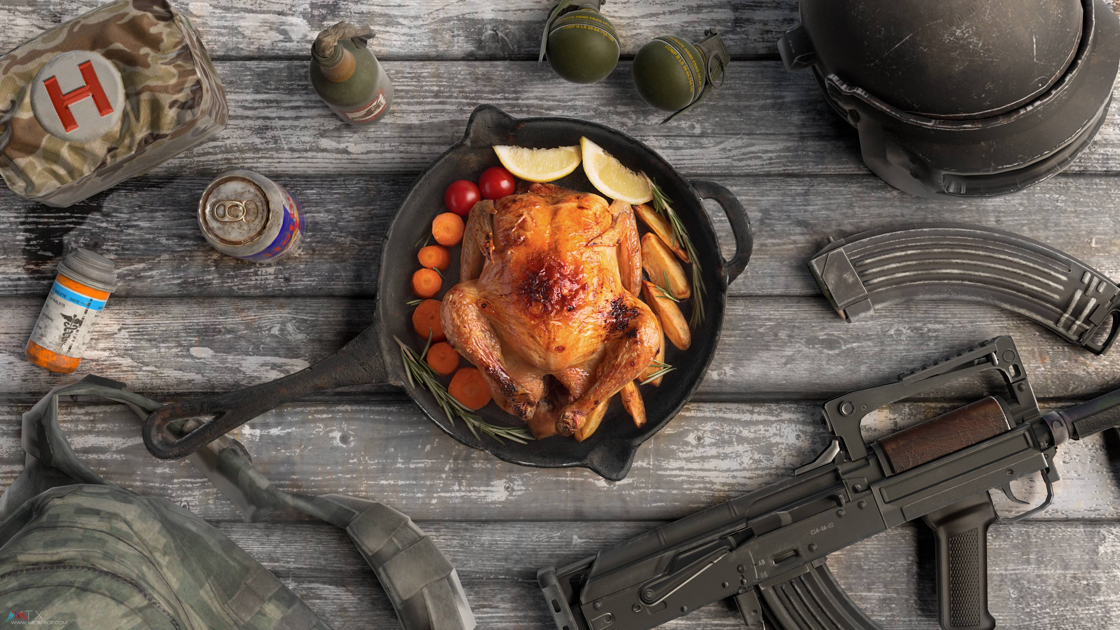 3840x2160 Pubg Chicken Dinner, HD Games, 4k Wallpaper, Image, Background, Photo and Picture