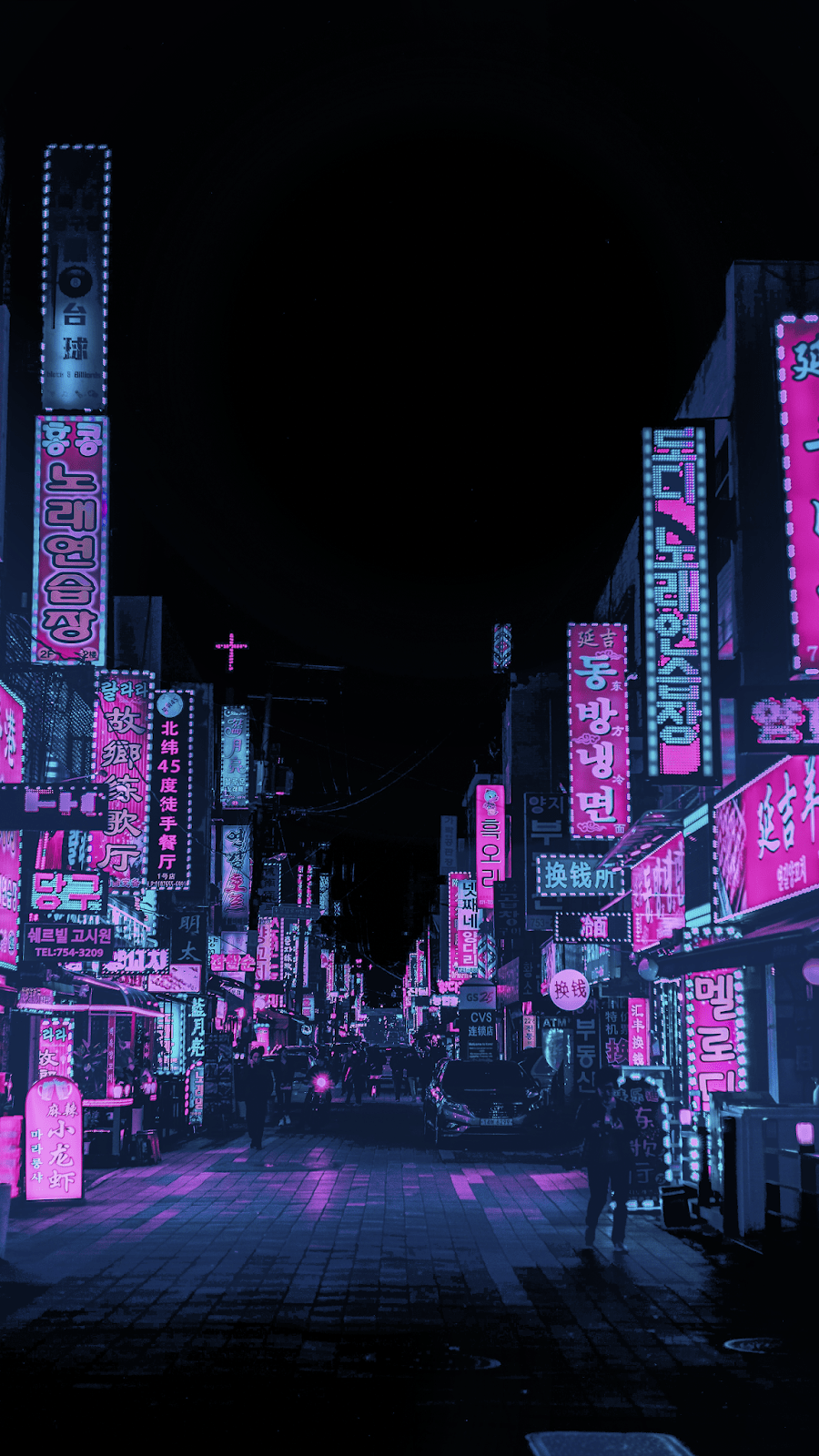 900x1600 Asian City Wallpaper