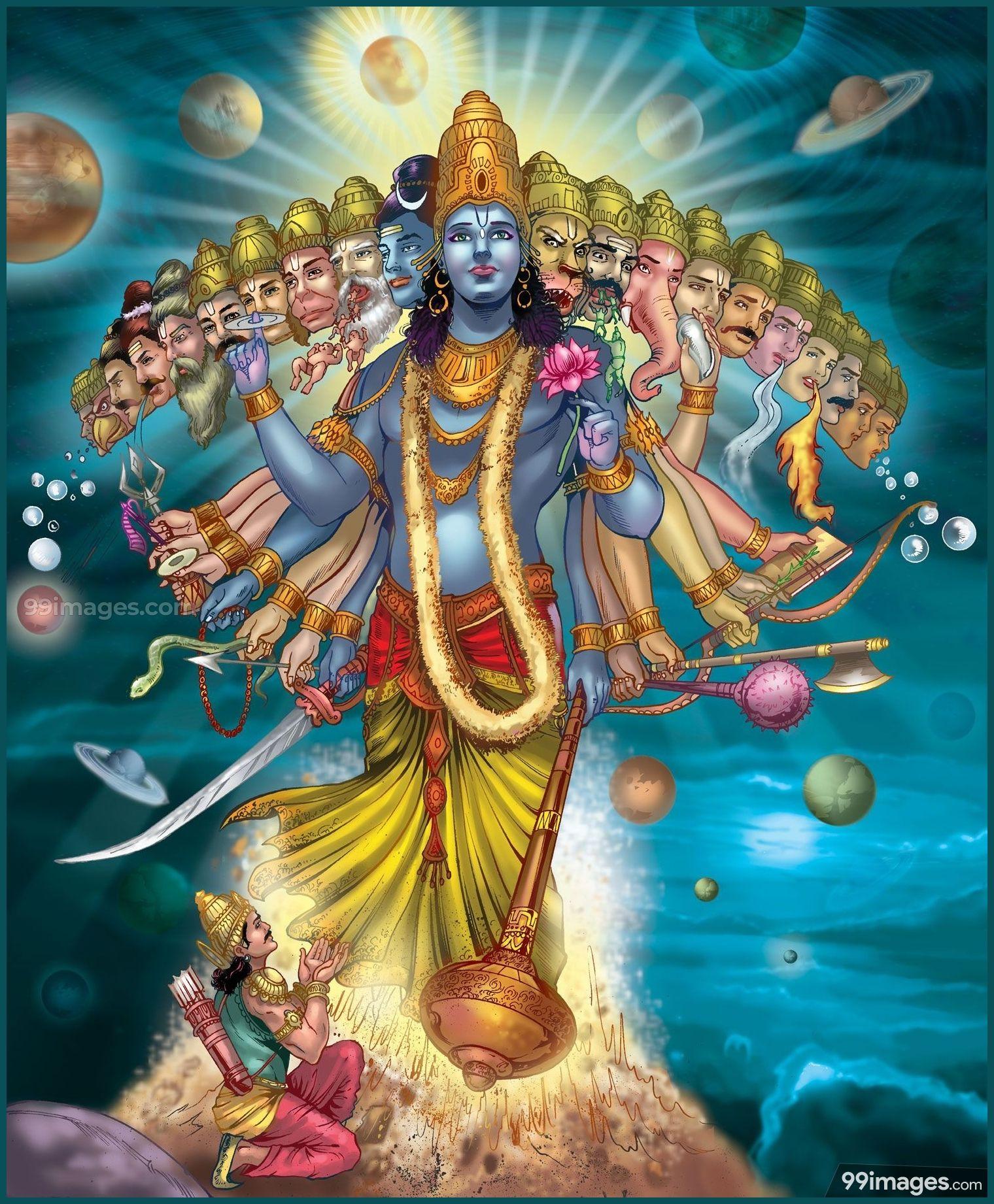 1520x1842 Lord Vishnu HD Image (1080p) - #lordvishnu #god #hindu #wallpaper. Lord ganesha paintings, Krishna avatar, Lord vishnu wallpaper