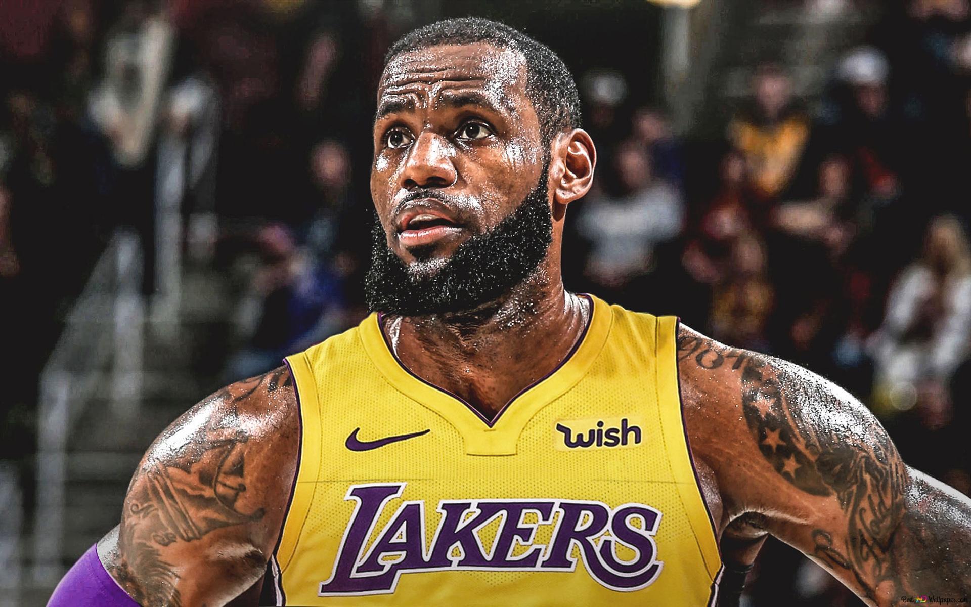 1920x1200 Lebron james in sweat HD wallpaper download