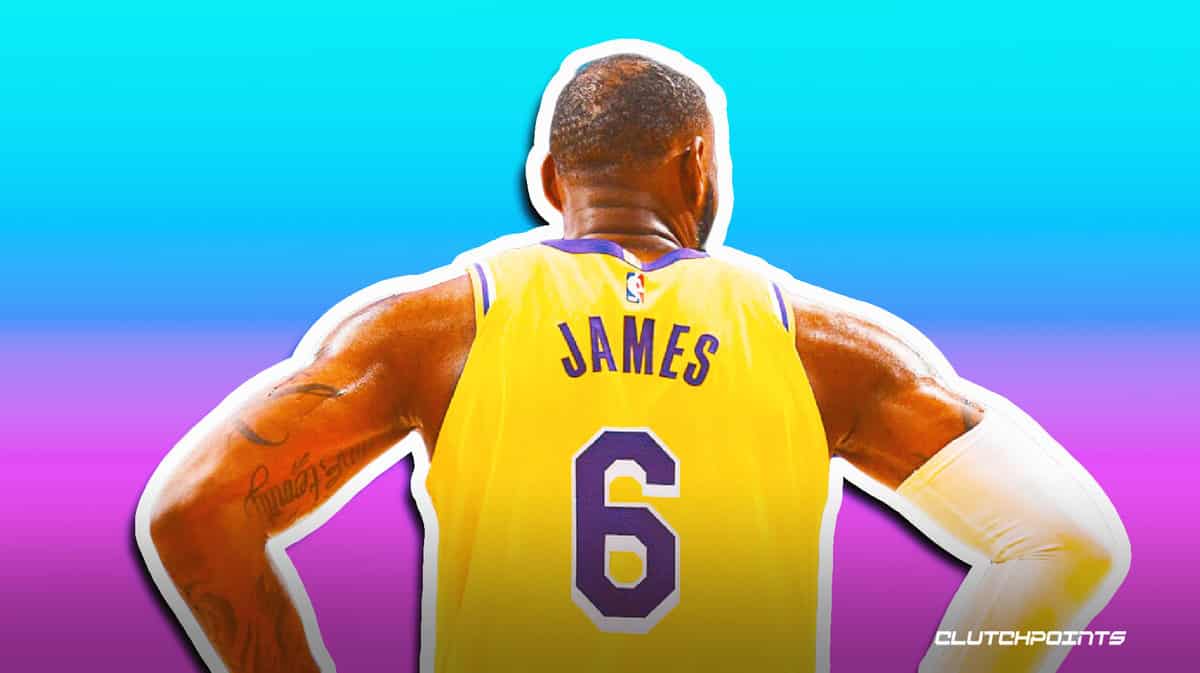 1200x673 Lakers News: First Look At New No. 6 LeBron James Jersey