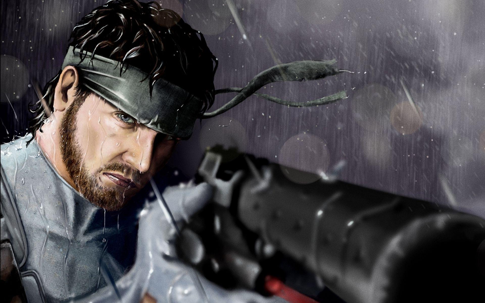 1920x1200 Solid Snake Wallpaper