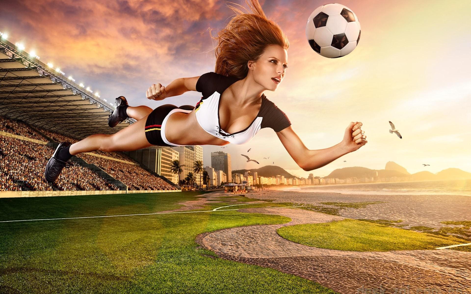 1920x1200 sports, women, photography, soccer, running, Person, leisure, computer wallpaper, photo shoot, human action, physical exercise Gallery HD Wallpaper