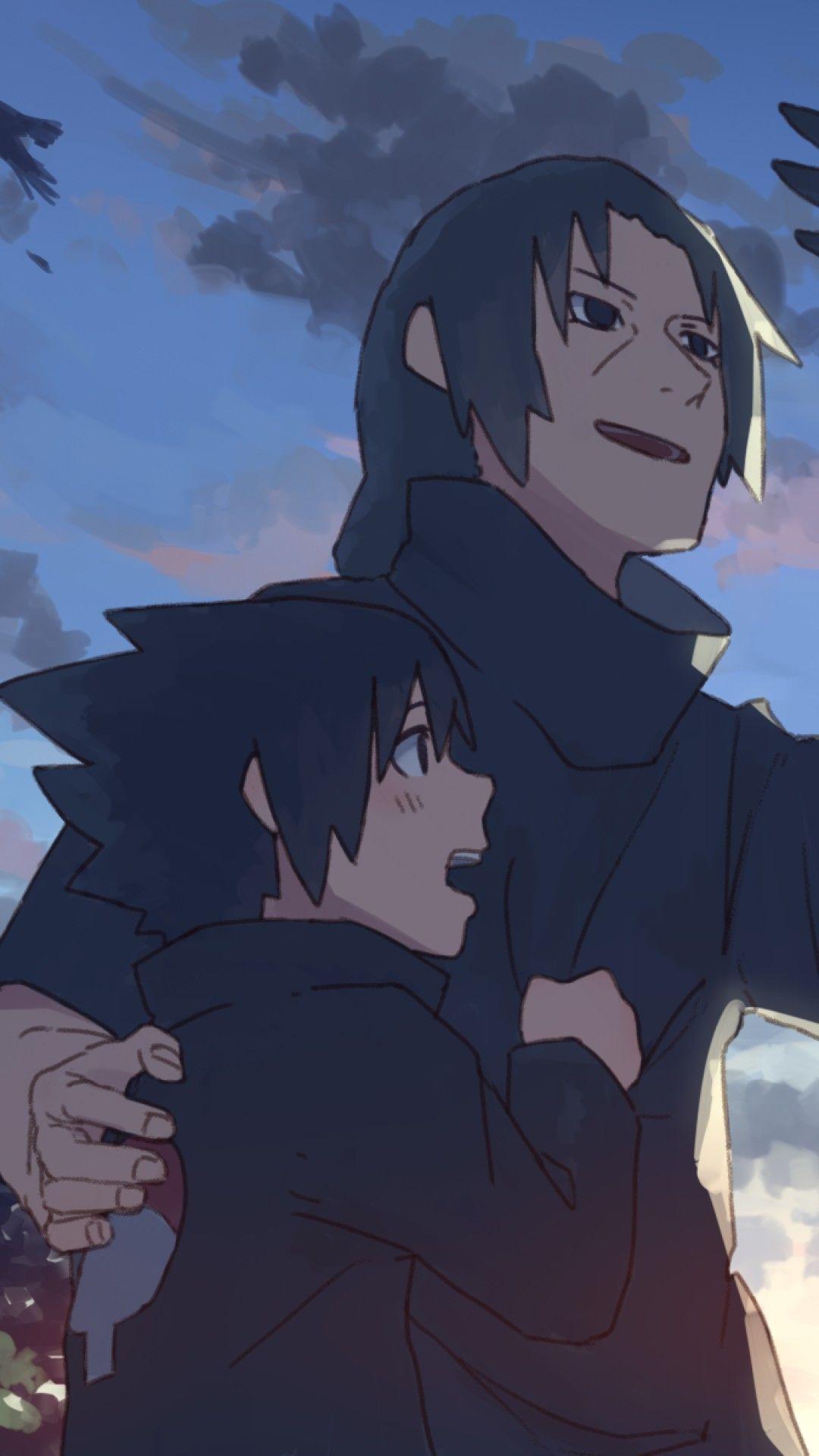 1080x1920 Itachi Sasuke Phone Wallpaper