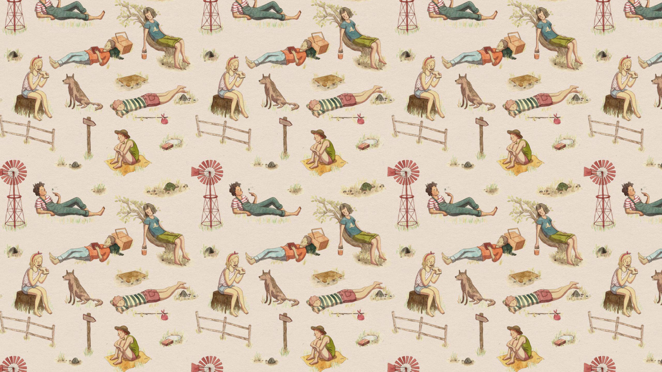 2560x1440 Art Hoe Aesthetic Wallpaper