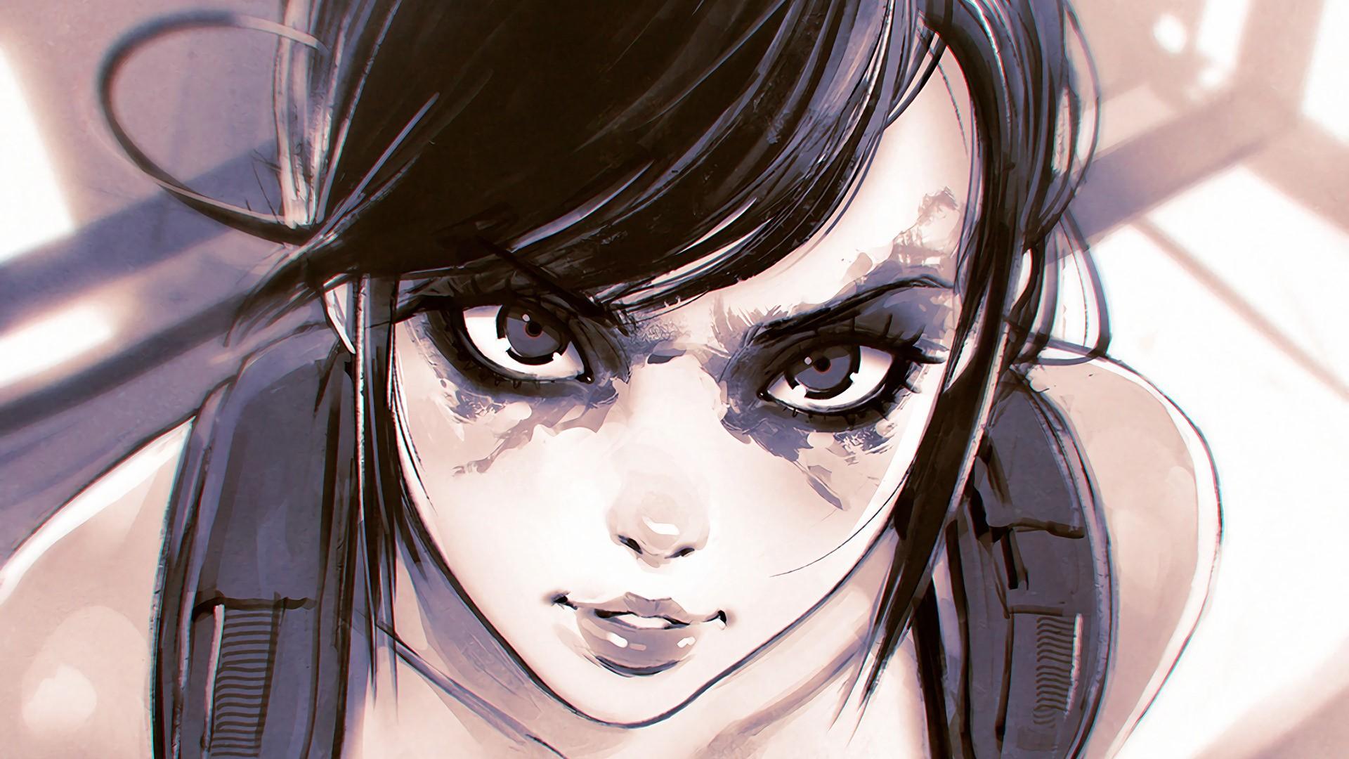 1920x1080 1920x1080 quiet video games brunette gray eyes 2d fan art anime girls manga metal gear solid kuvshinov ilya wallpaper JPG 378 kB Gallery HD Wallpaper