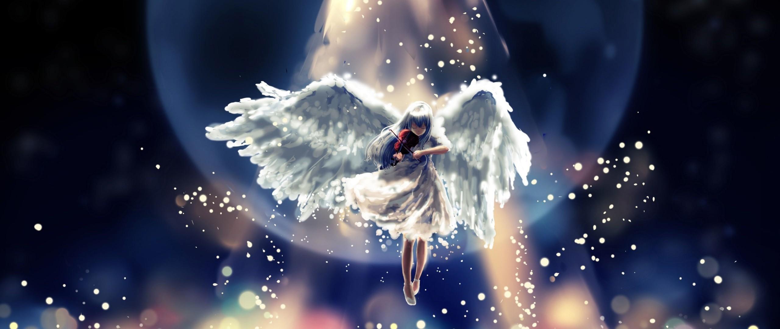 2560x1080 Angel Wings