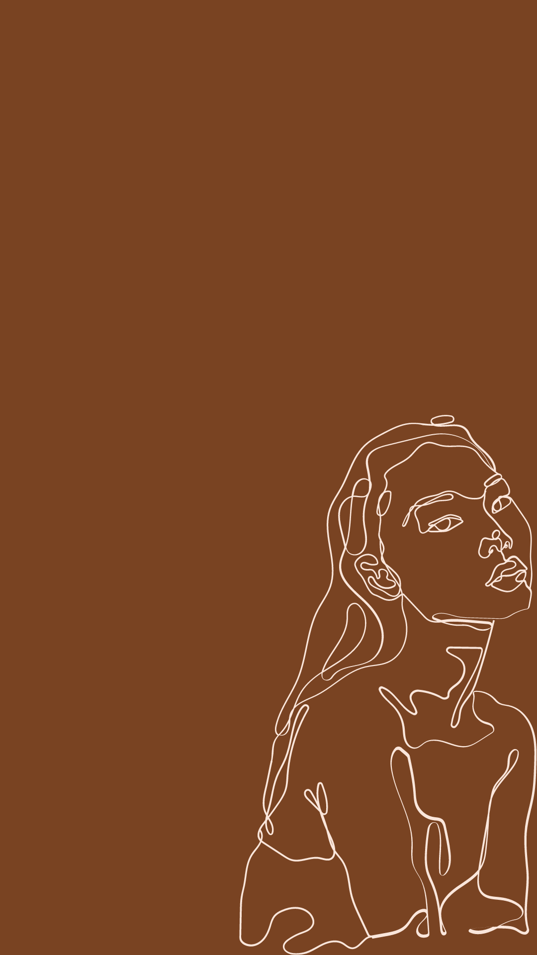 1080x1920 aesthetic caramel brown iPhone