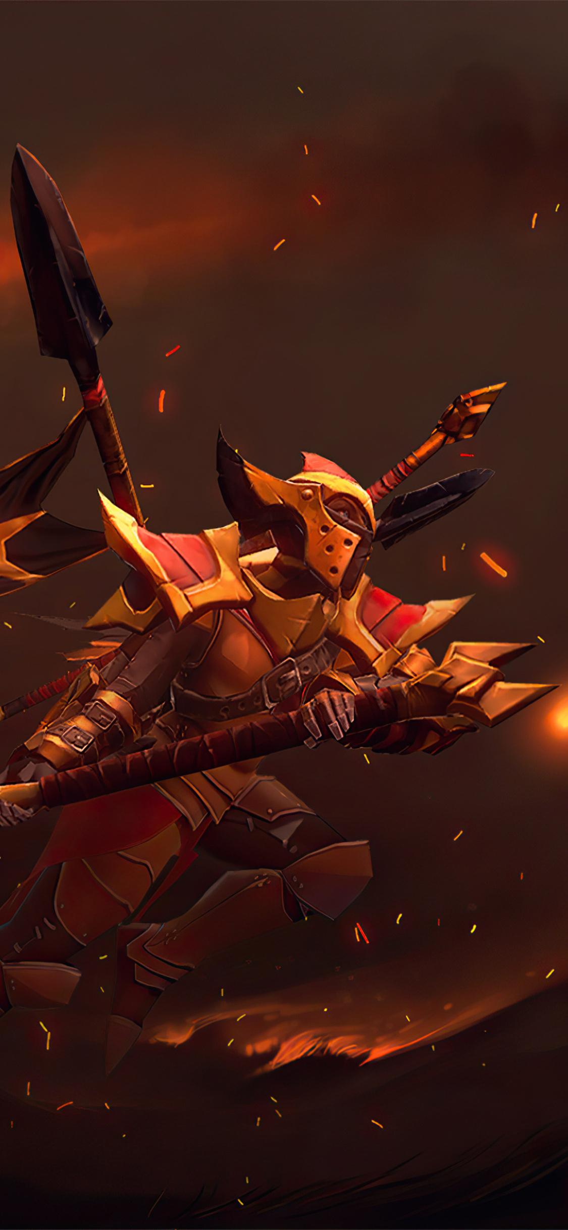 1125x2436 Legion Commander Dota 2 4k iPhone XS, iPhone iPhone X HD 4k Wallpaper, Image, Background, Photo and Picture