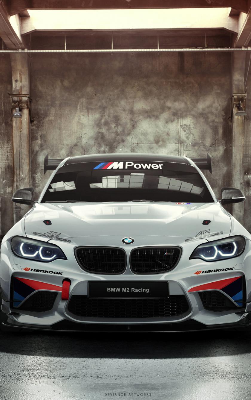 840x1336 Download wallpaper 840x1336 bmw m235i racing cup, ac schnitzer, racing car, front, iphone iphone 5s, iphone 5c, ipod touch, 840x1336 HD background, 1285