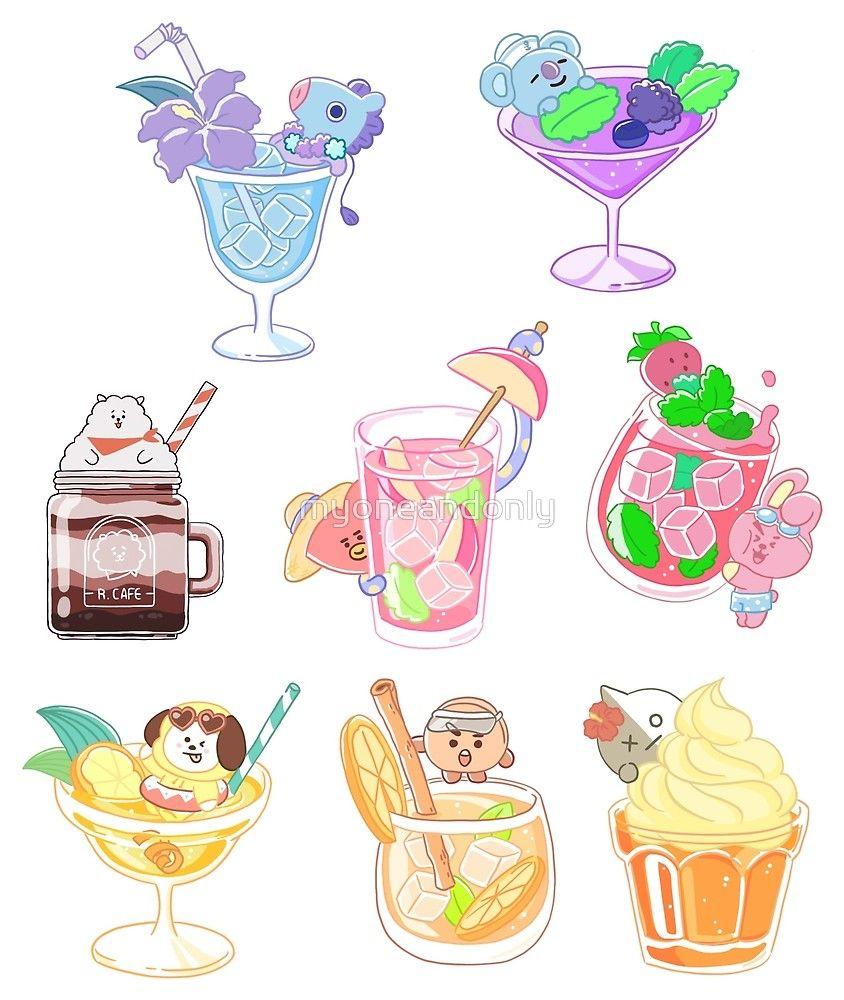 BT21 Food Wallpapers - Top Free BT21 Food Backgrounds - WallpaperAccess