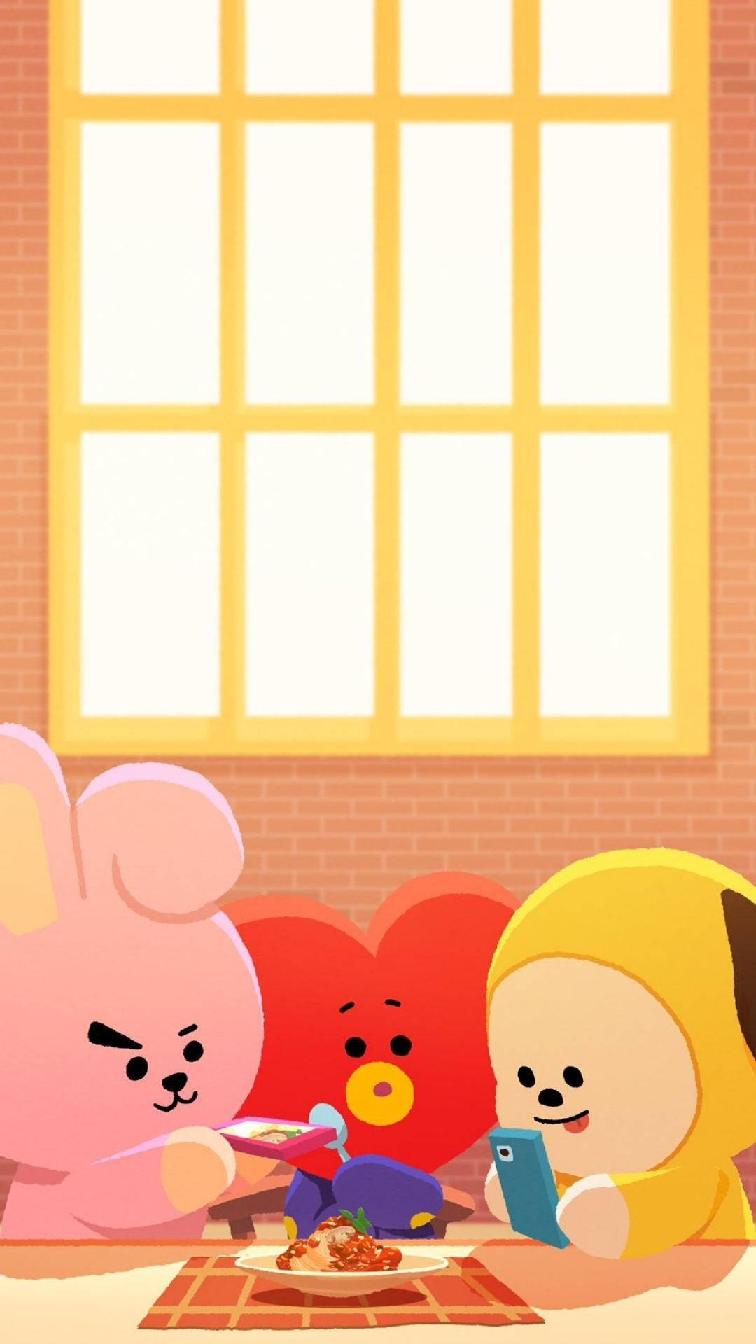 BT21 Food Wallpapers - Top Free BT21 Food Backgrounds - WallpaperAccess