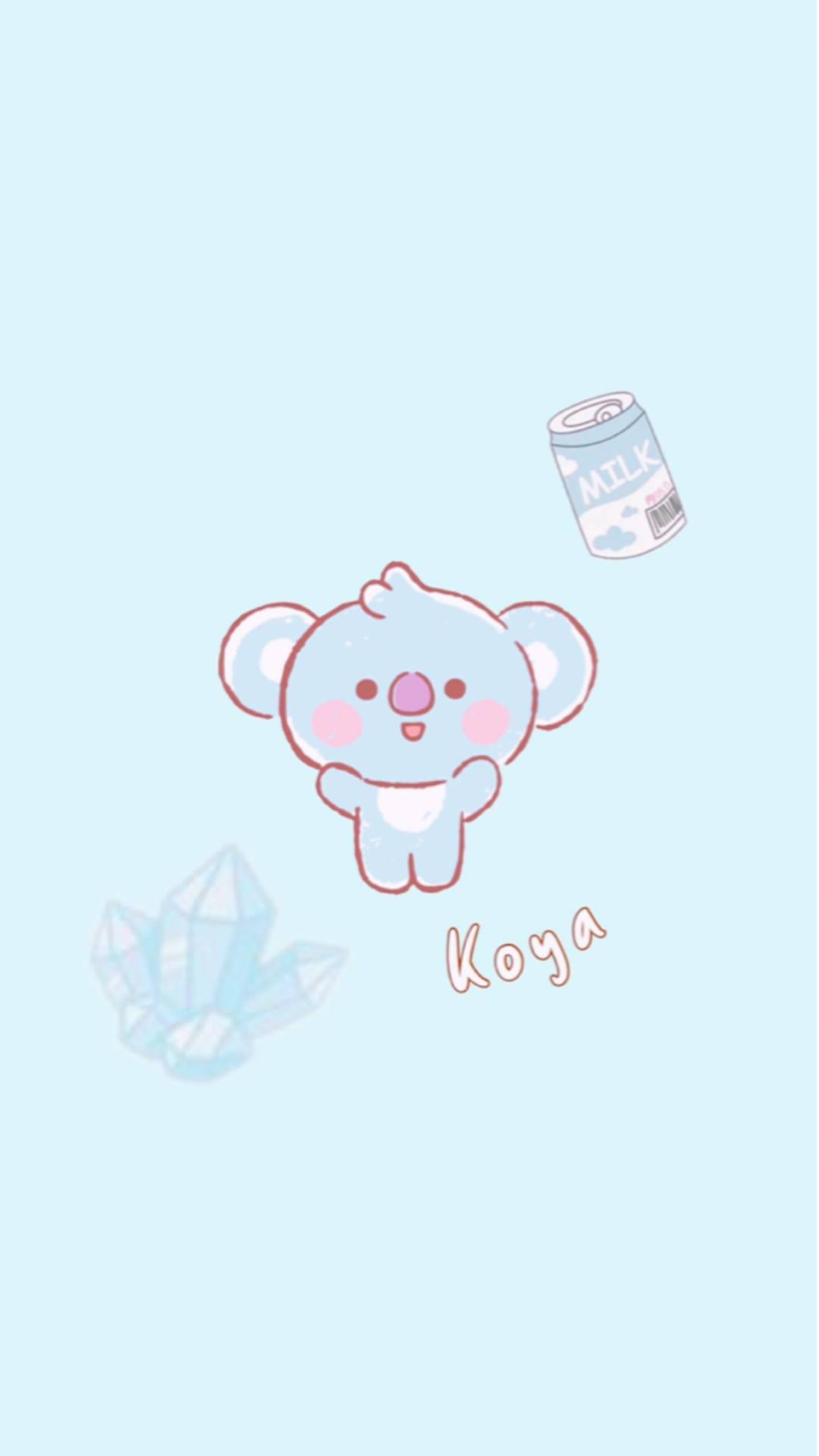 1080x1920 Download Koya Bt21 Cute Wallpaper