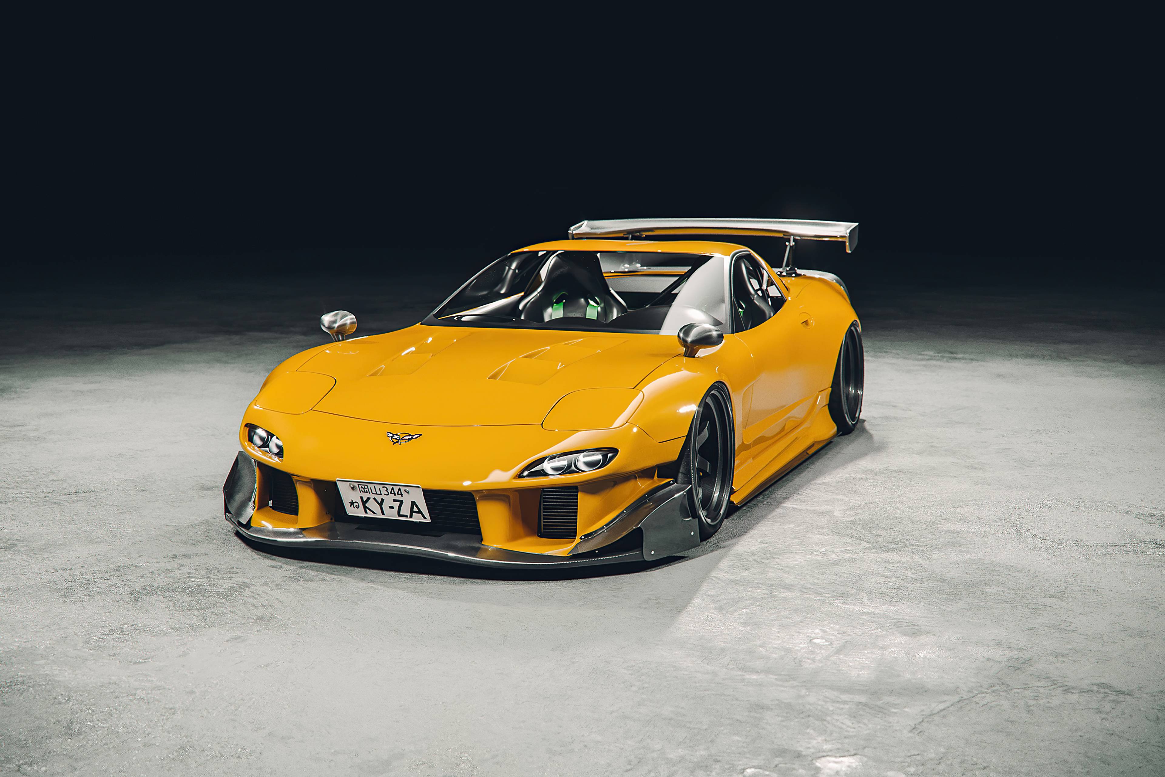 3840x2560 Yellow Corvette C HD Cars, 4k Wallpaper, Image, Background, Photo and Picture