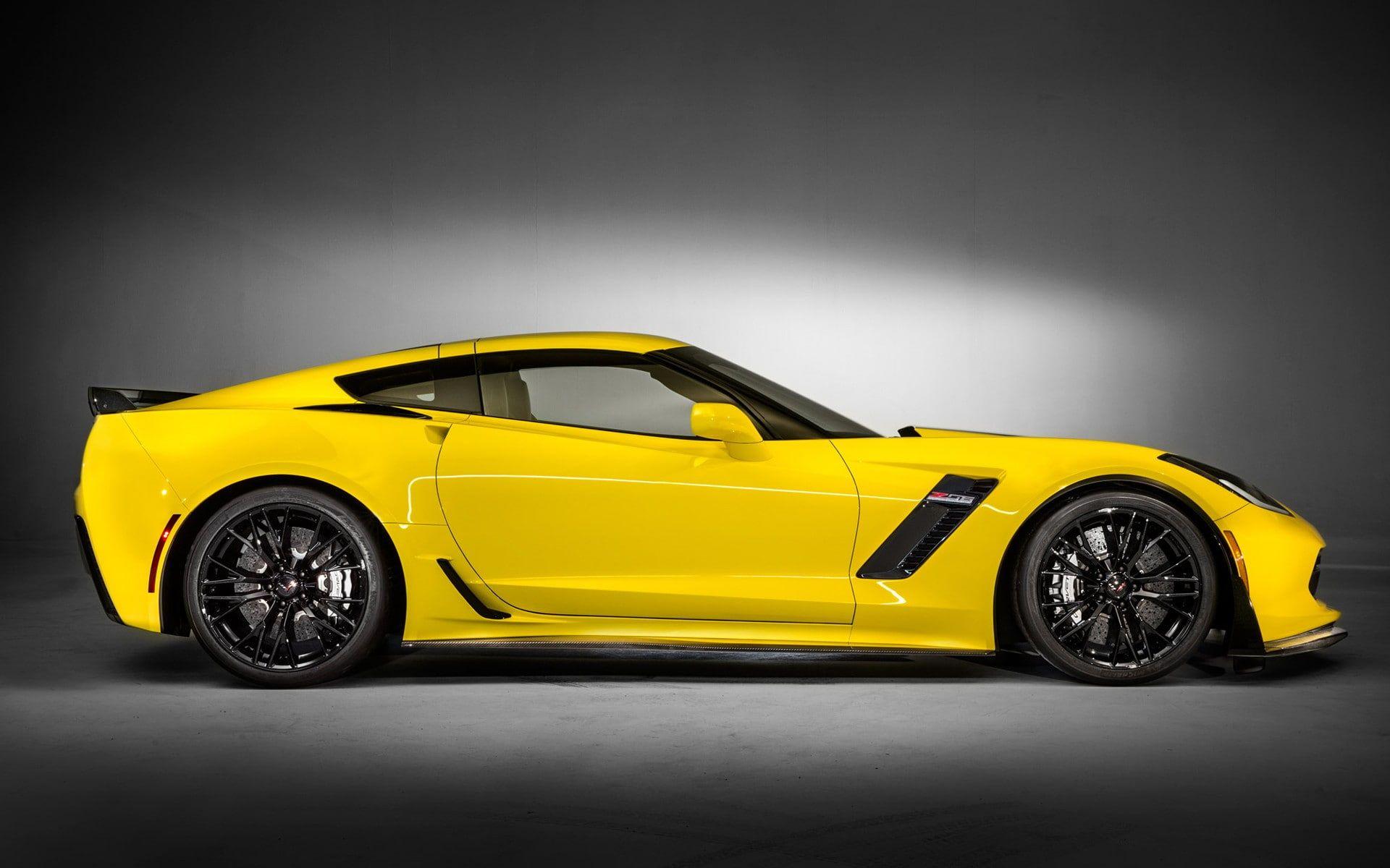 1920x1200 Chevrolet Corvette Z06 Chevrolet Corvette Z06 #car yellow cars side view P #wallpaper #hdwallpaper. Chevrolet corvette, Chevrolet corvette z Corvette