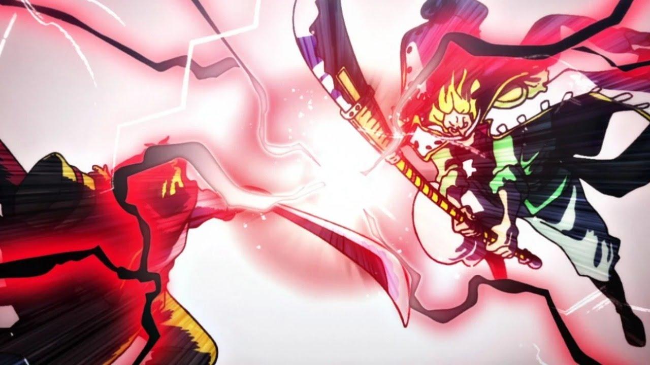 1280x720 Gol D Roger vs Whitebeard「4k」「60fps」║ One Piece