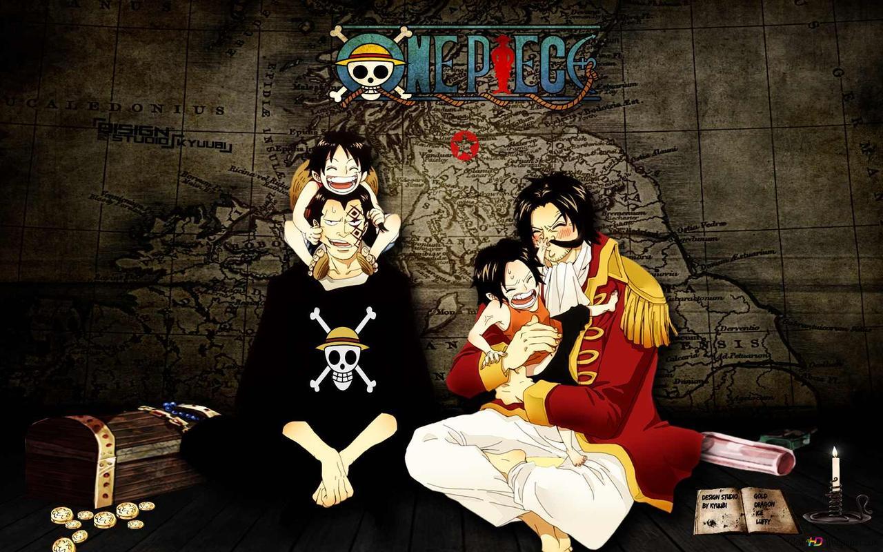 1280x800 One Piece D. Luffy, Monkey D. Dragon, Portgas D. Ace, Gol D. Roger HD wallpaper download