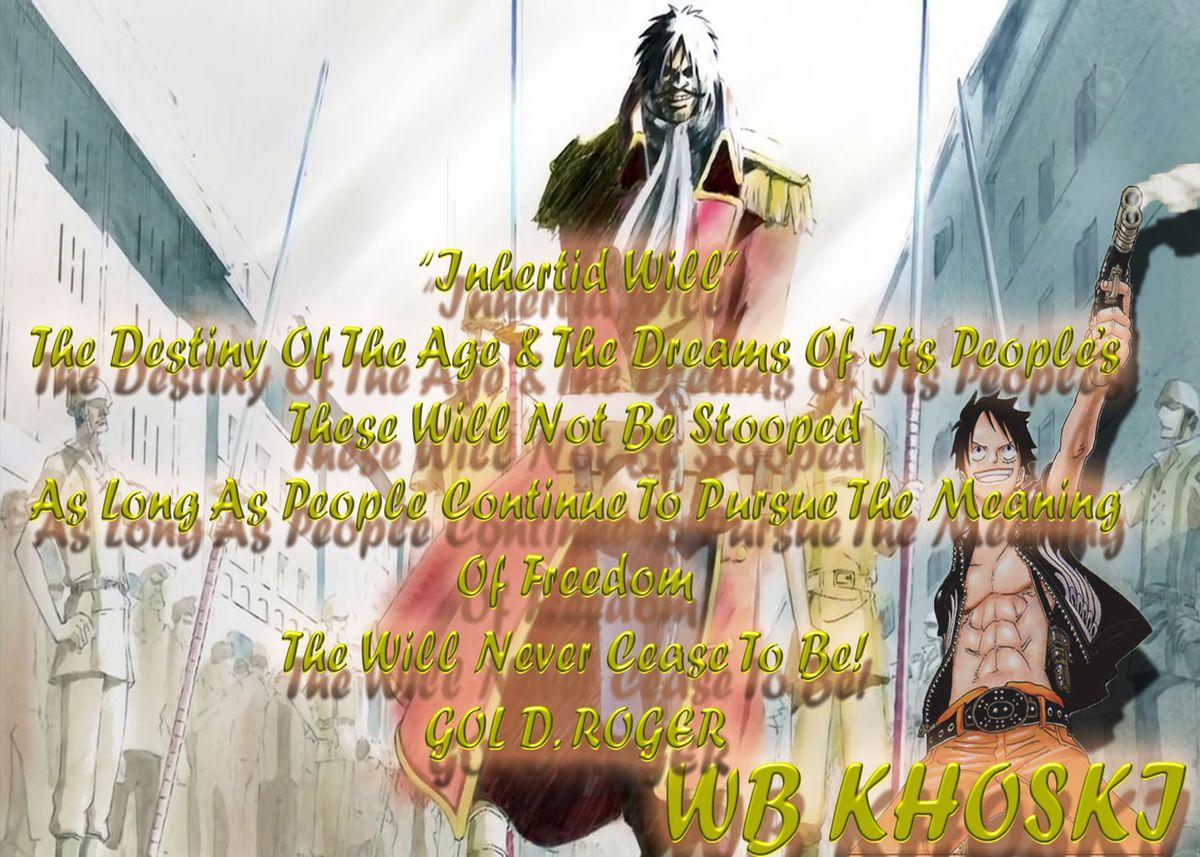 1200x857 Monkey D Luffy Gol D Roger' Poster