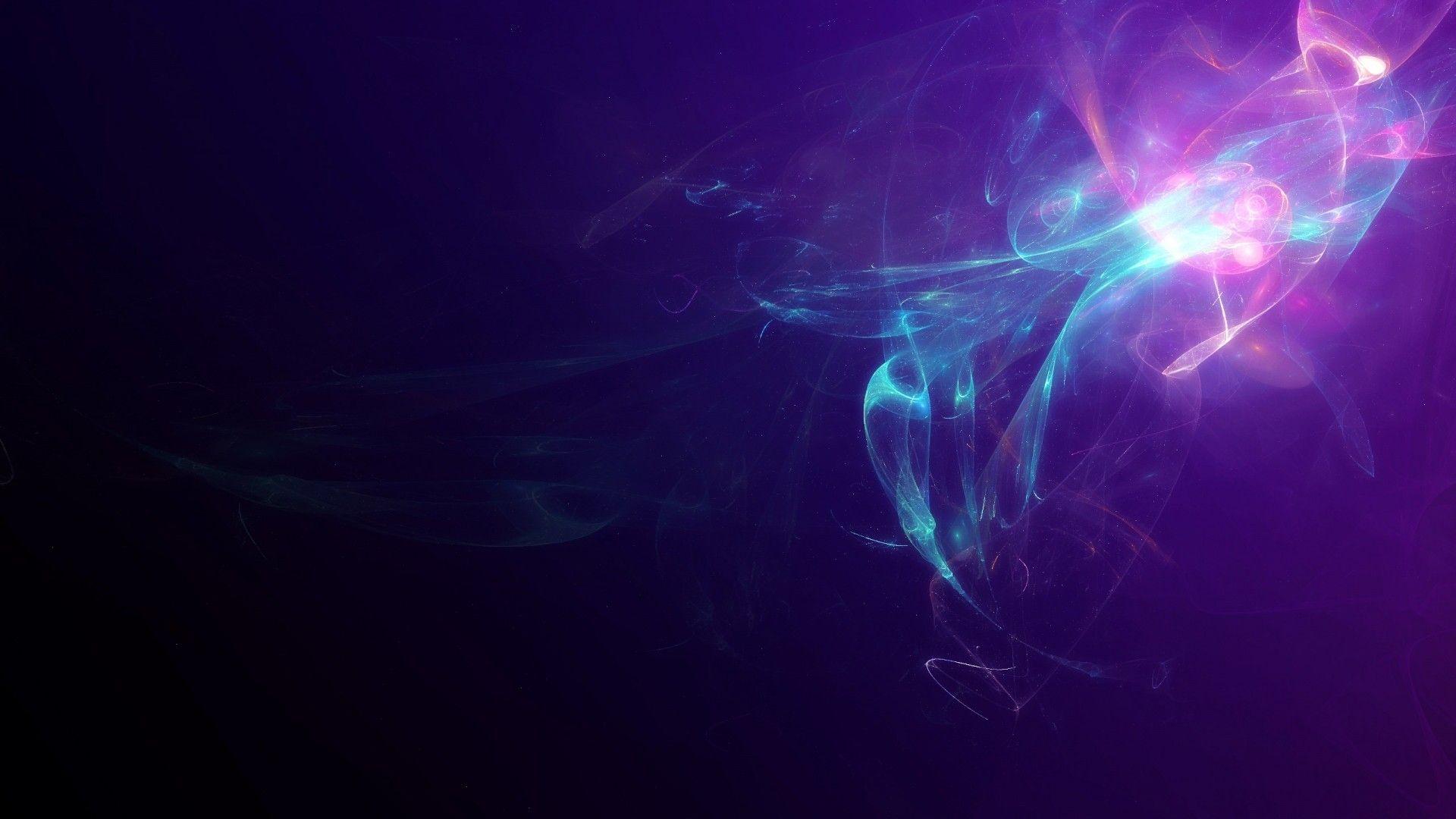 1920x1080 Blue and Purple Abstract Wallpaper