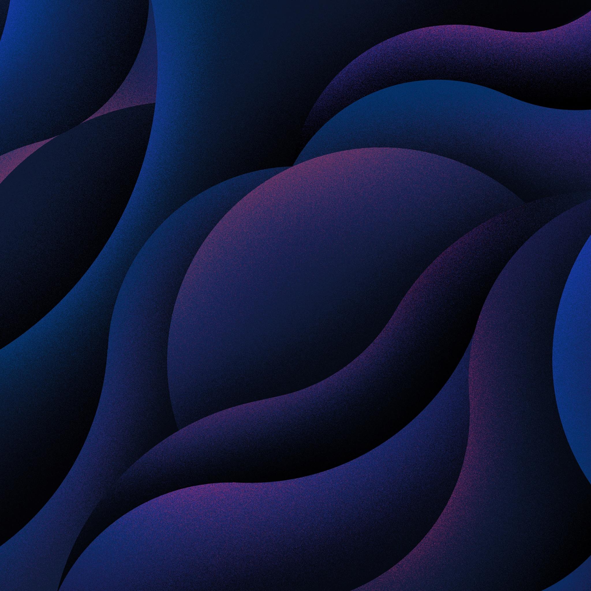 2048x2048 Texture Wallpaper 4K, Dark background, Purple, Abstract