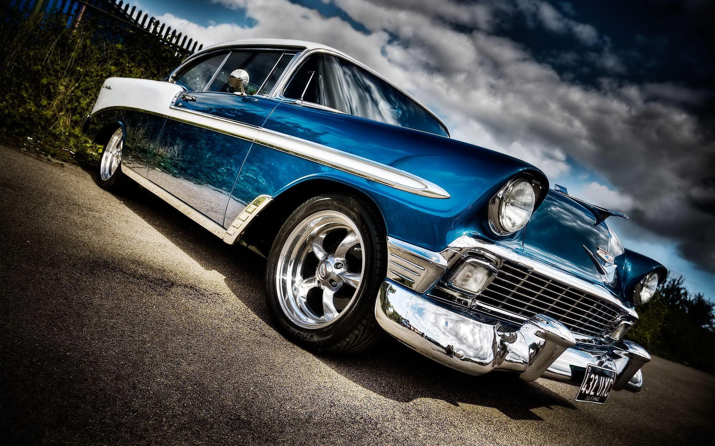 2880x1800 Old Muscle Car Wallpaper and Background 4K, HD, Dual Screen