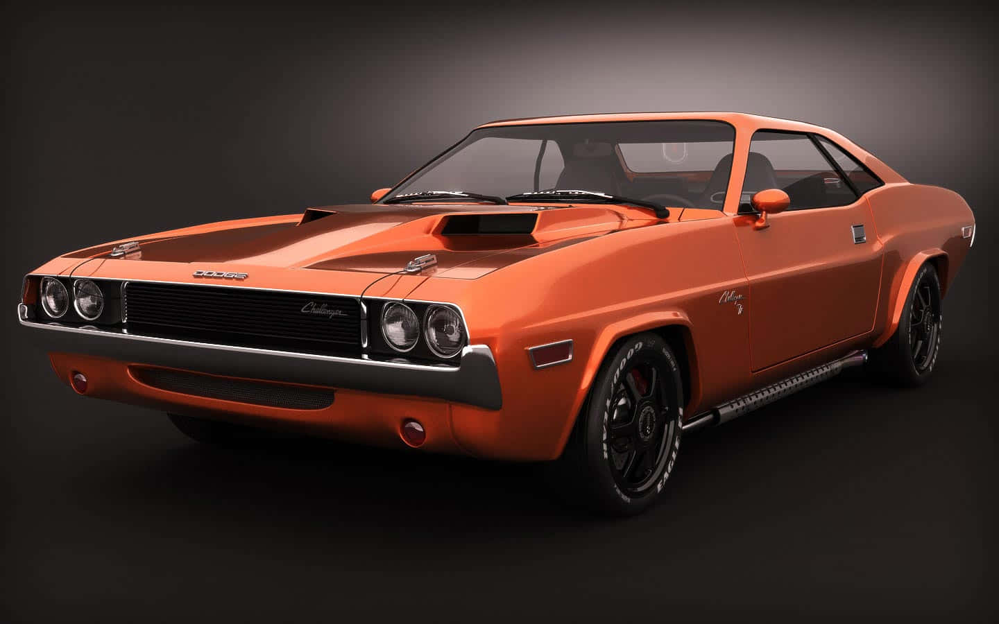1440x900 Download Old School Muscle Cars Wallpaper