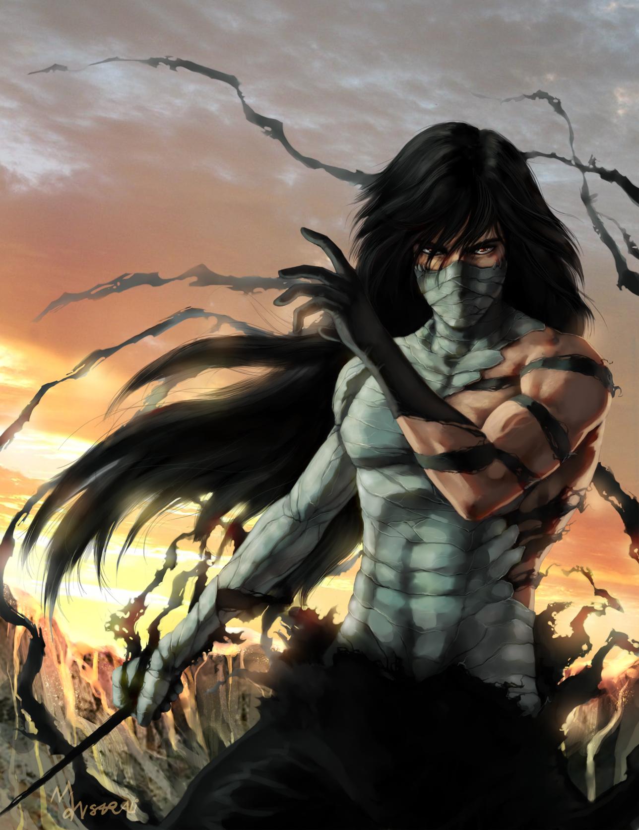 1288x1672 Ichigo's Final Getsuga Tensho (Mugetsu). Daily Anime Art