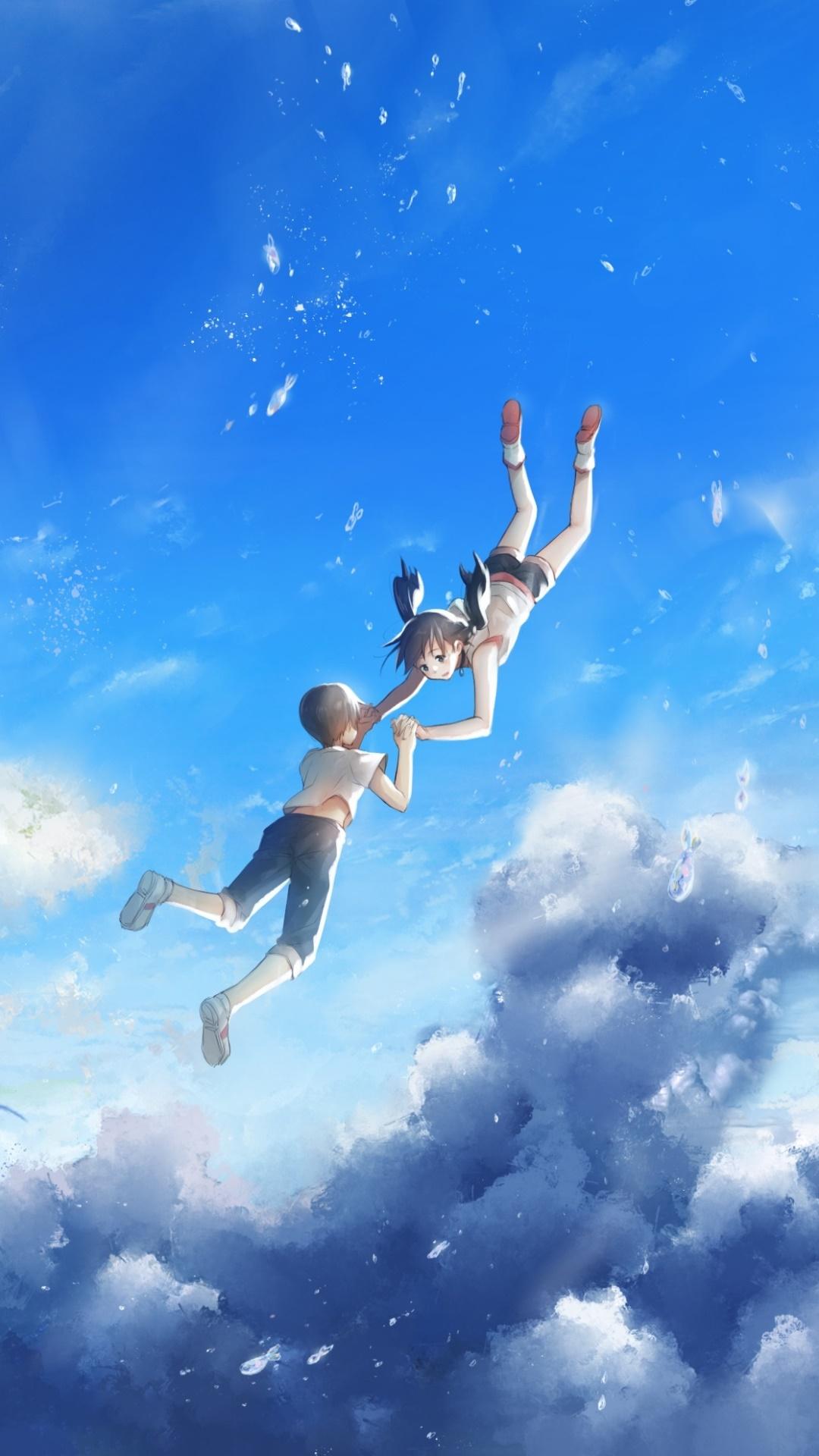 1080x1920 Wallpaper / Anime Weathering With You Phone Wallpaper, Hodaka Morishima, Hina Amano, 1080x1920 free download