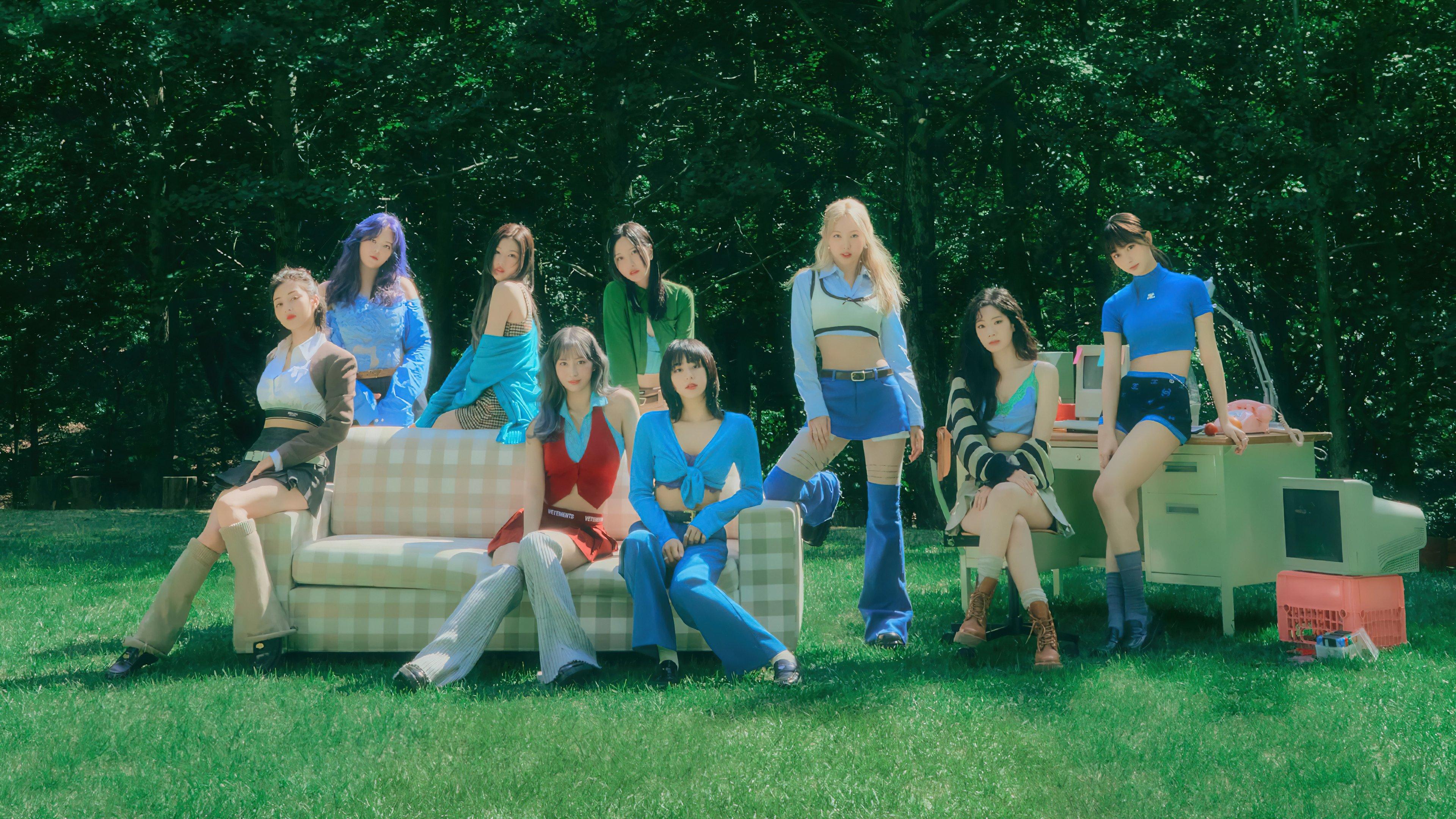 3840x2160 TWICE Talk that talk Wallpaper 4k Ultra HD