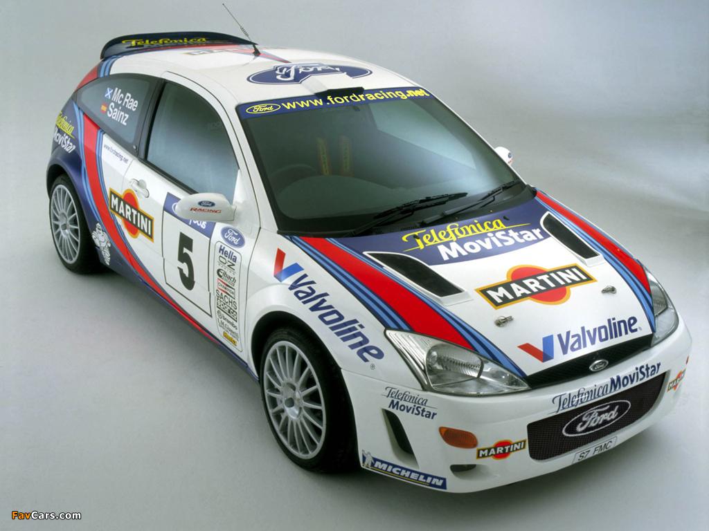 1024x768 Ford Focus WRC 1999–2000 photo (1024x768)